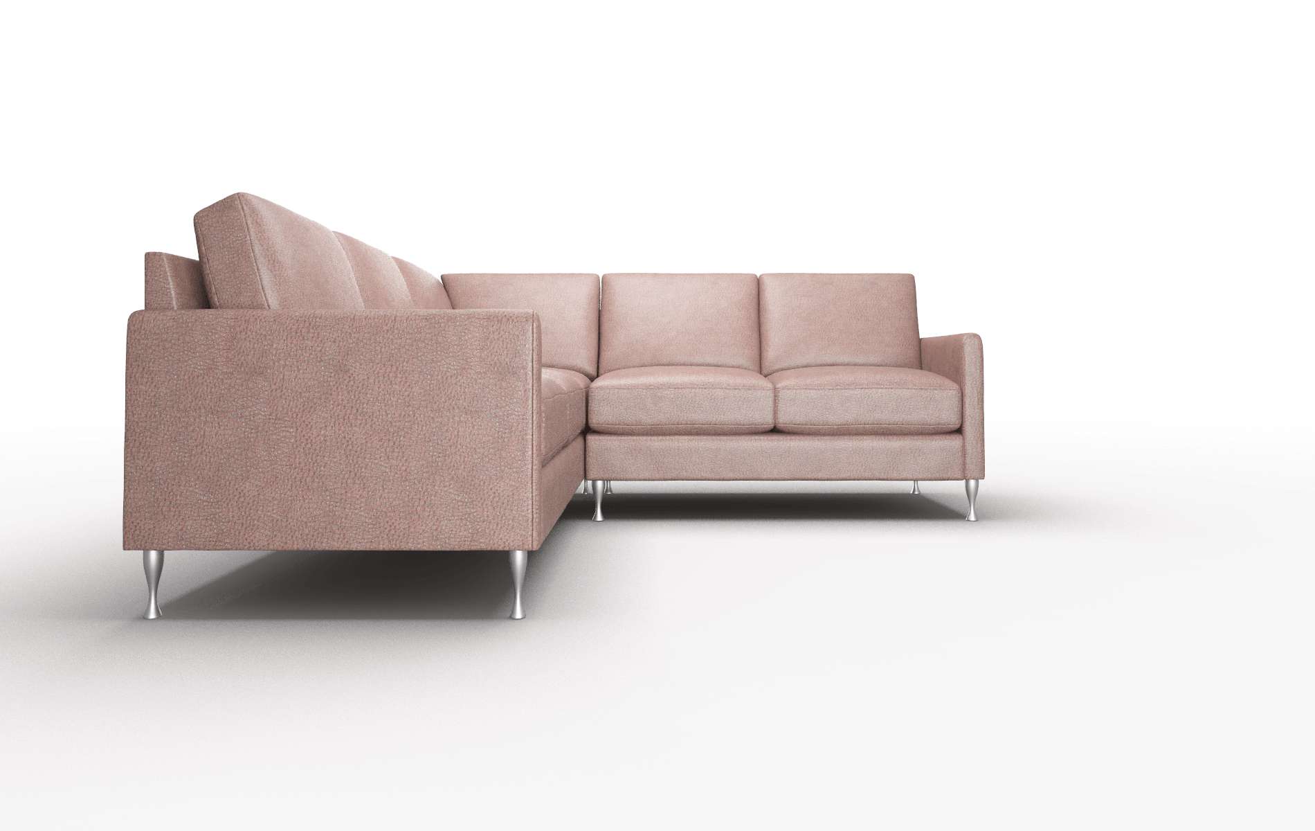 Eureka Ford Brown Sectional metal legs 2