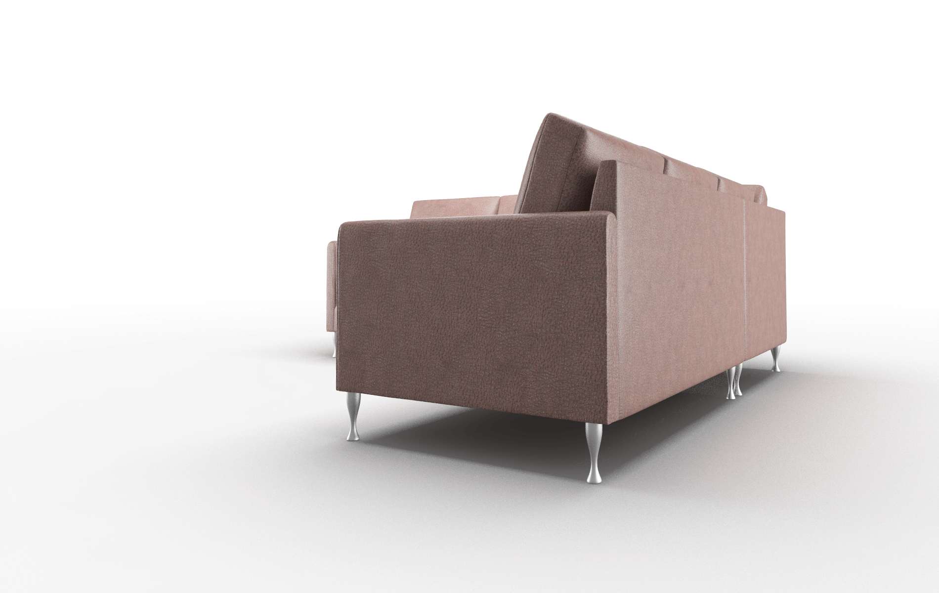 Eureka Ford Brown Sectional metal legs 4