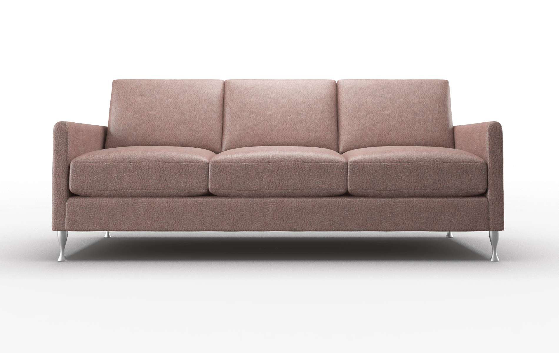 Eureka Ford Brown Sofa metal legs 1