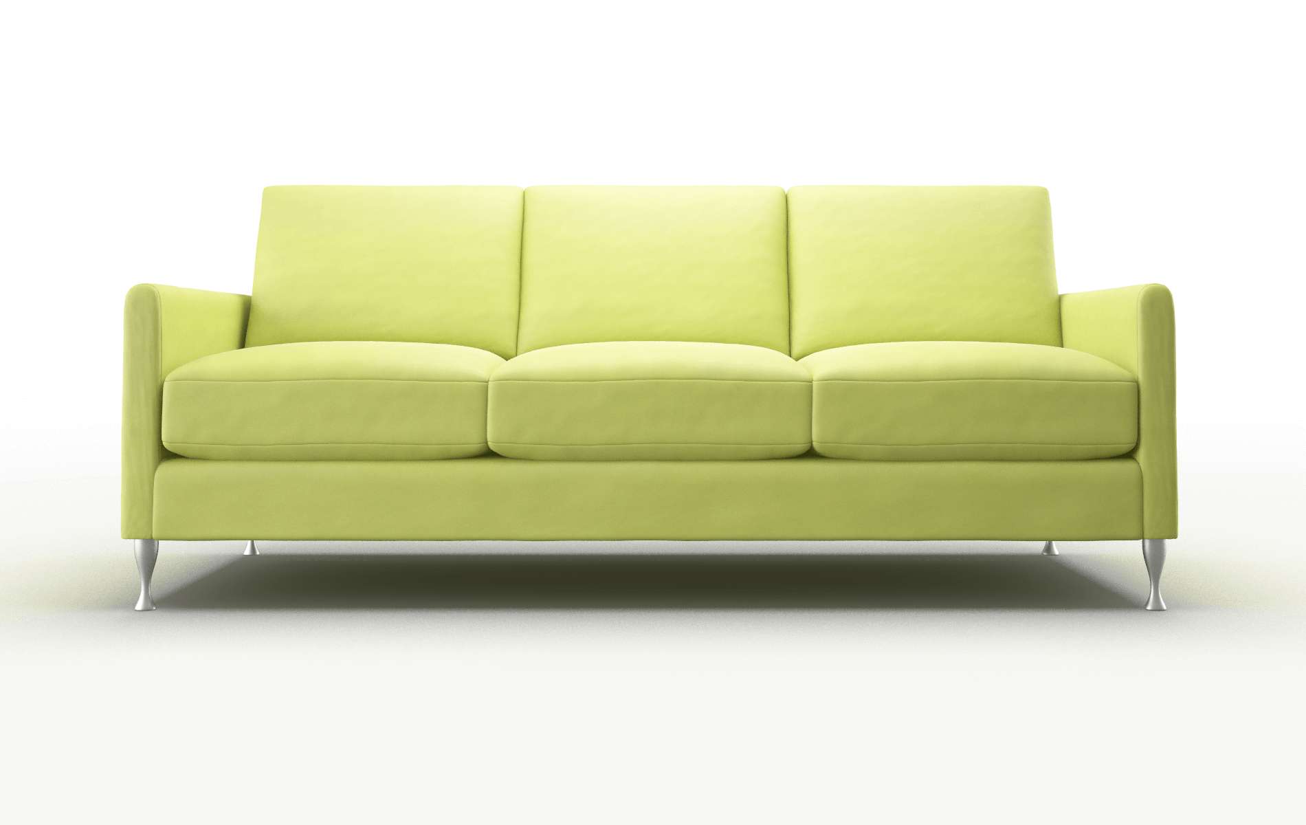 Eureka Hathaway Apple Sofa metal legs 1