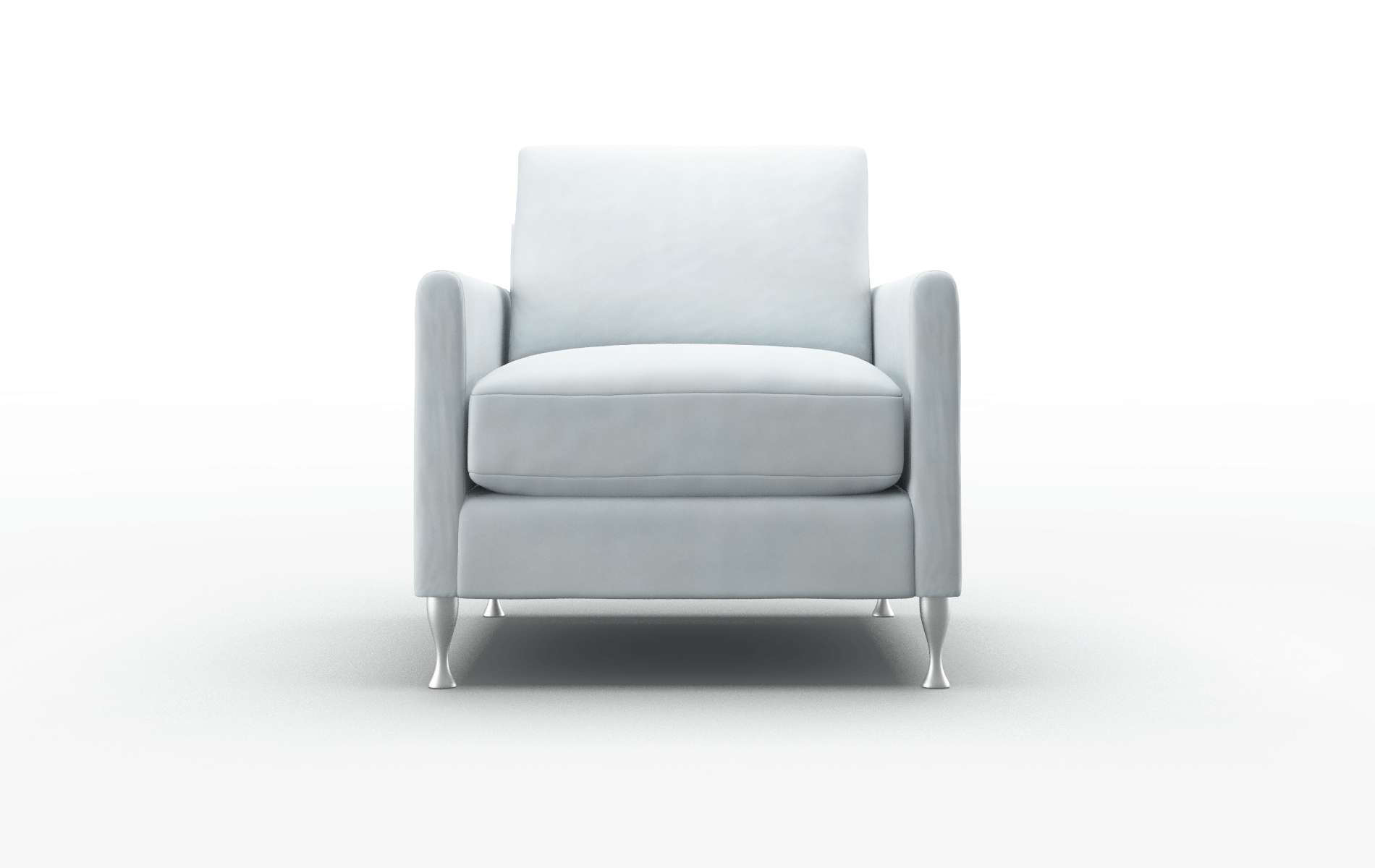 Eureka Hathaway aqua Chair Metal Legs  1