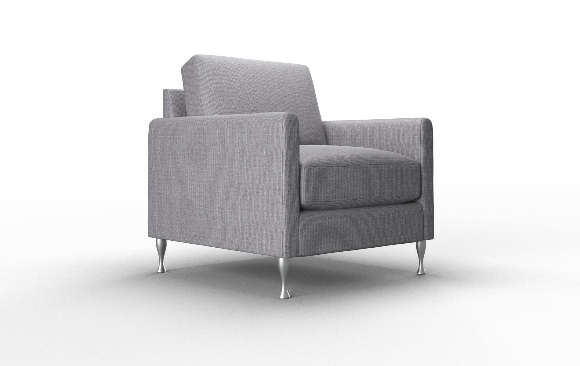 Eureka Insight Denim Chair metal legs 2