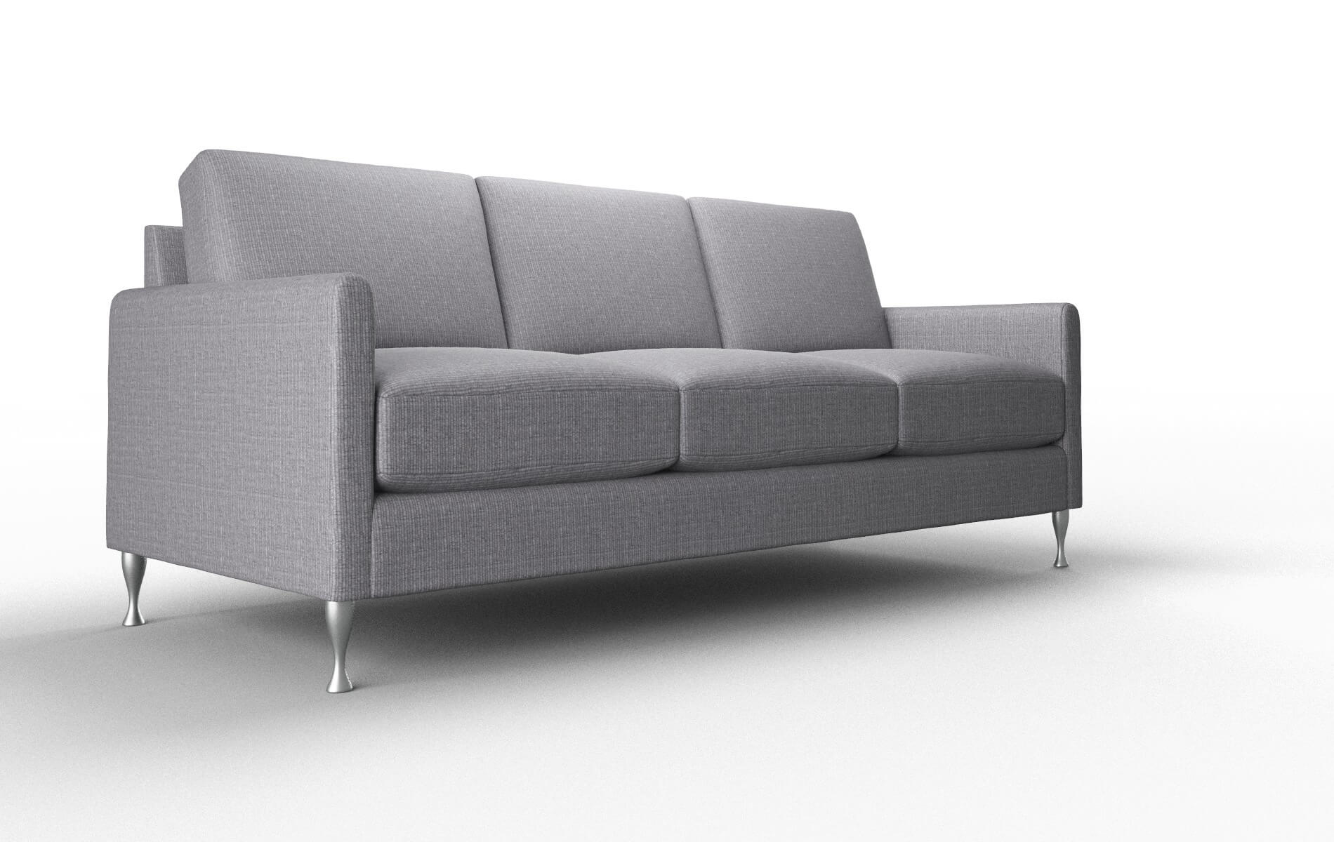 Eureka Insight Denim Sofa metal legs 2