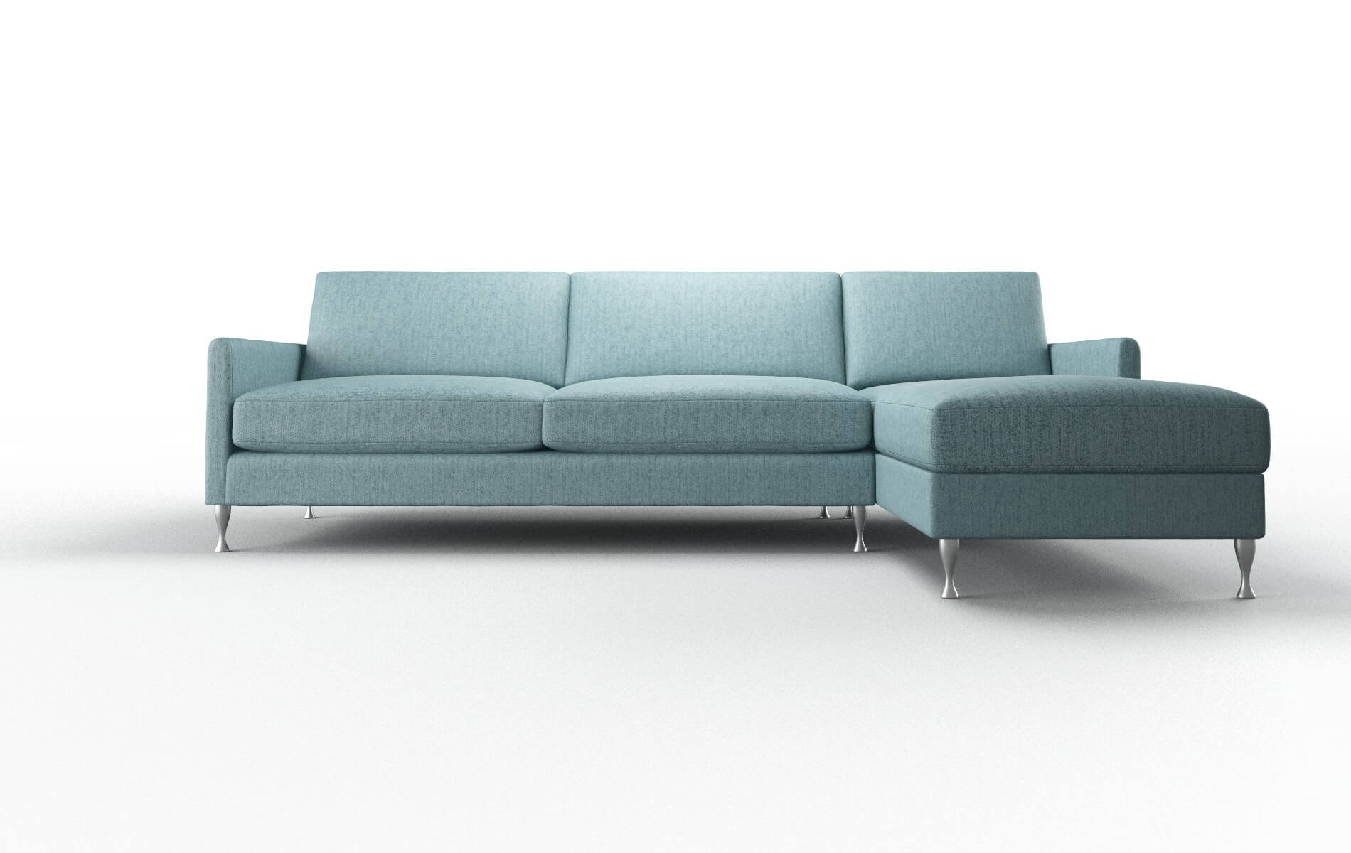 Eureka Insight peacock Panel Metal Legs  1