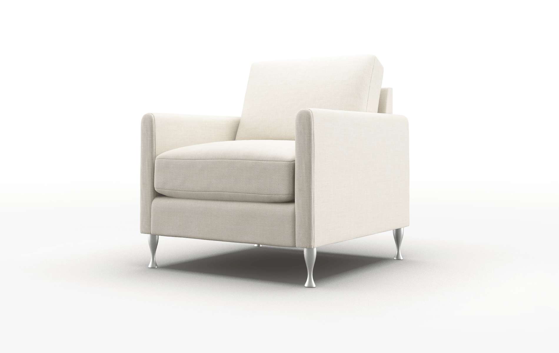 Eureka Keylargo Almond Chair metal legs 4