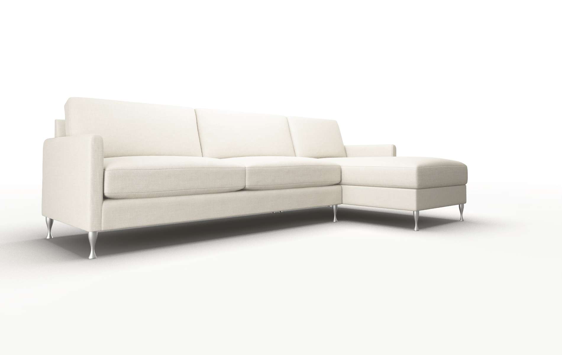 Eureka Keylargo Almond Panel metal legs 2