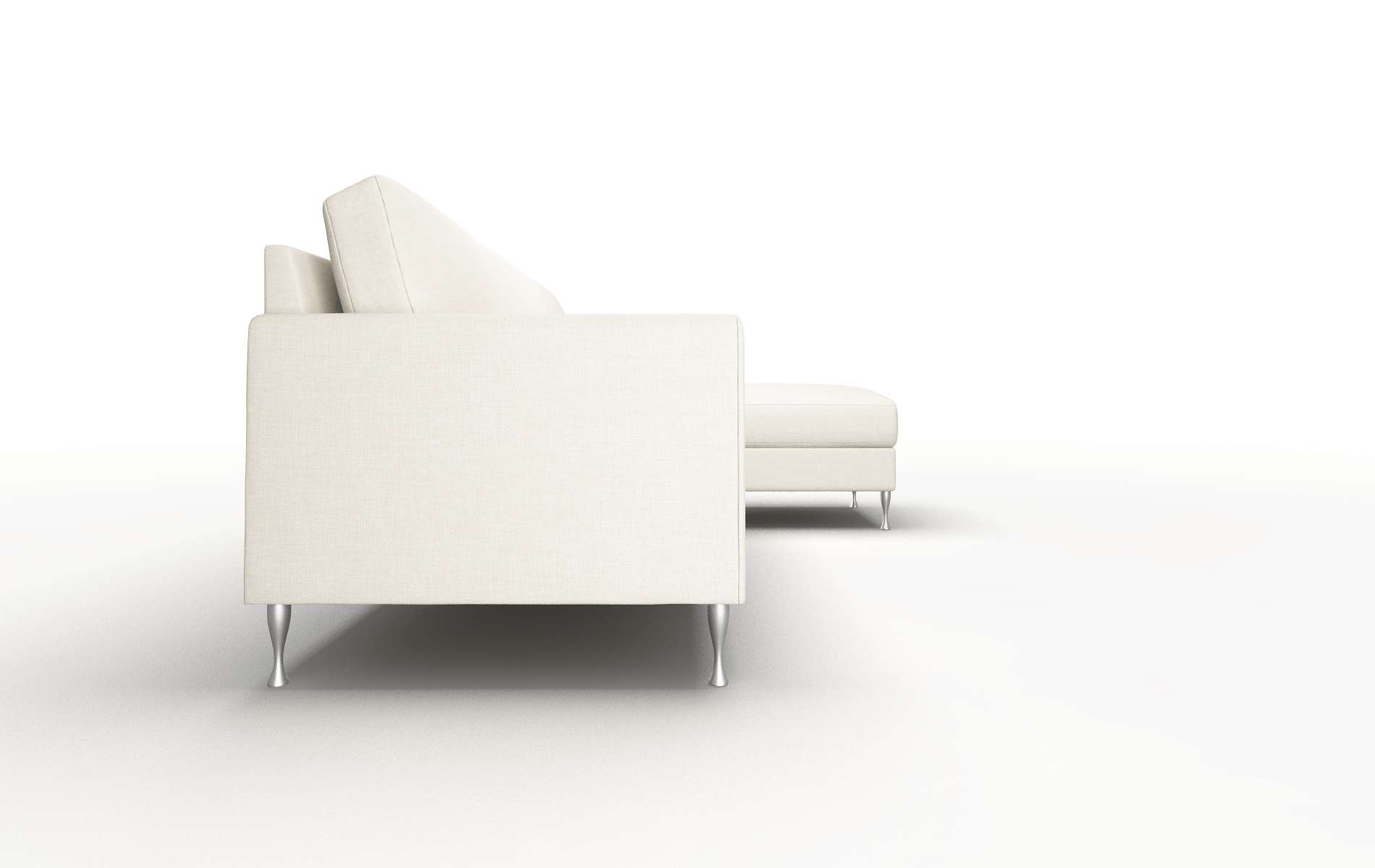 Eureka Keylargo Almond Panel metal legs 3