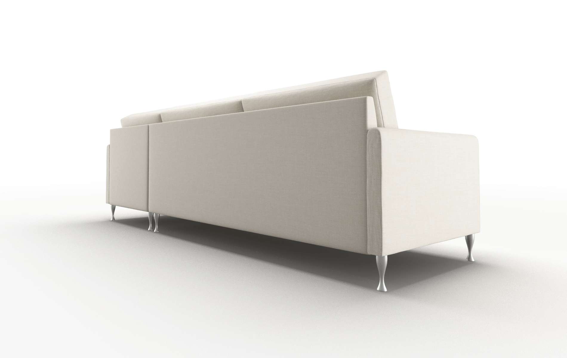 Eureka Keylargo Almond Panel metal legs 5