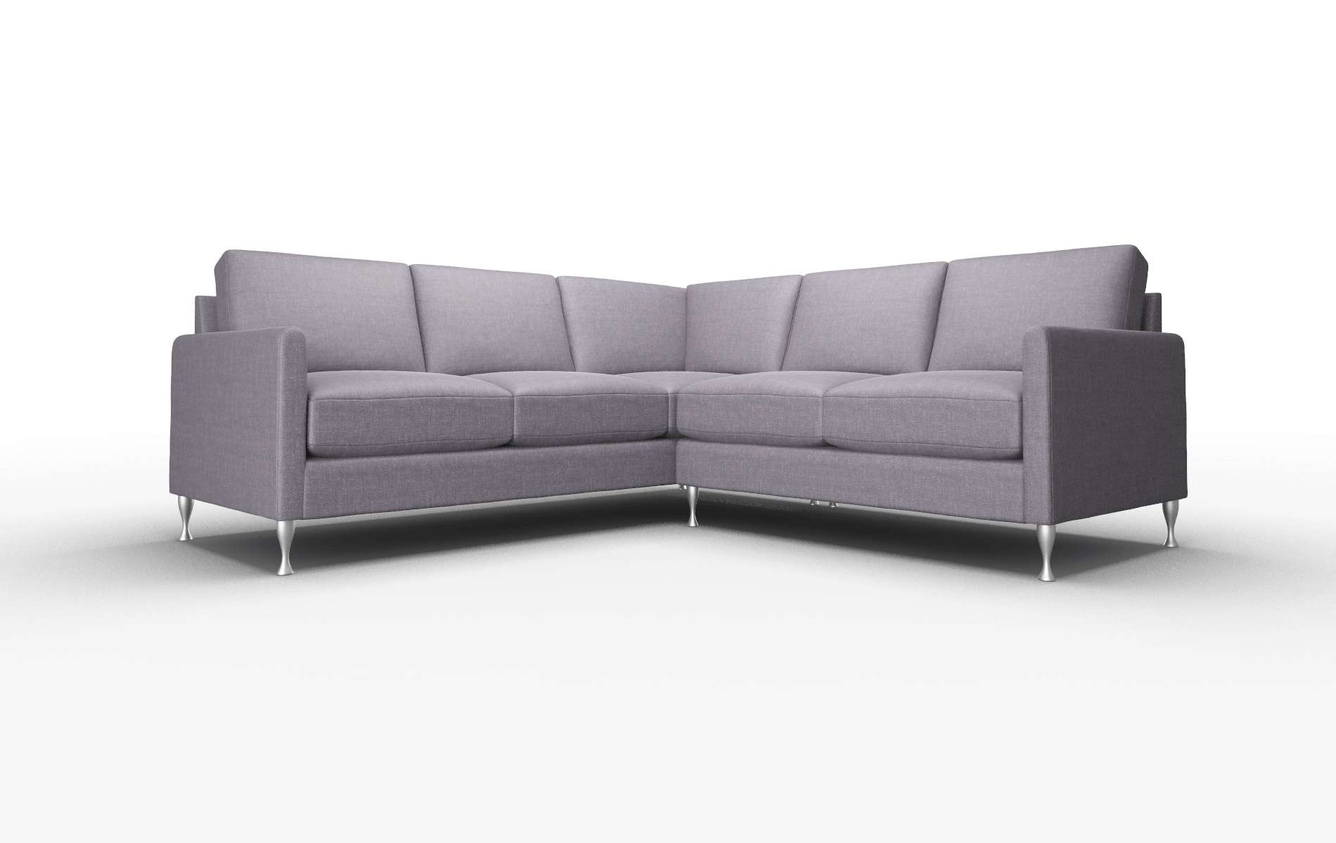 Eureka Keylargo Grape Sectional metal legs 1