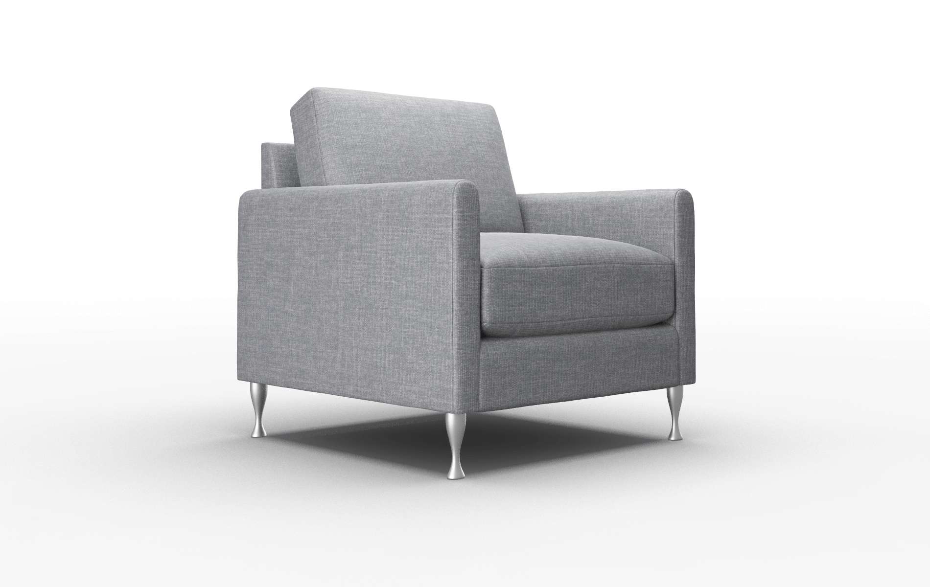 Eureka Keylargo Graphite Chair metal legs 2