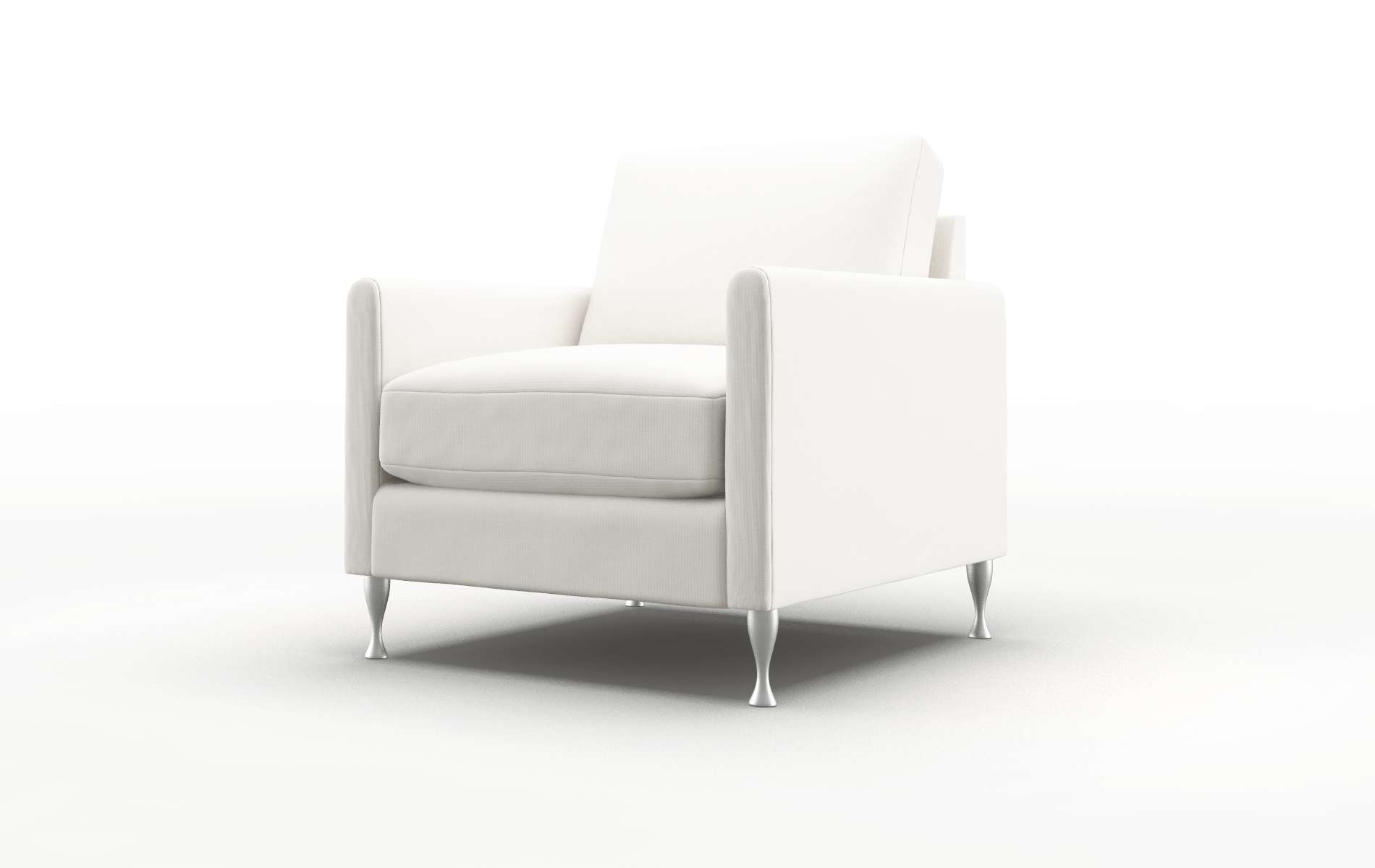 Eureka Keylargo Oatmeal Chair metal legs 4