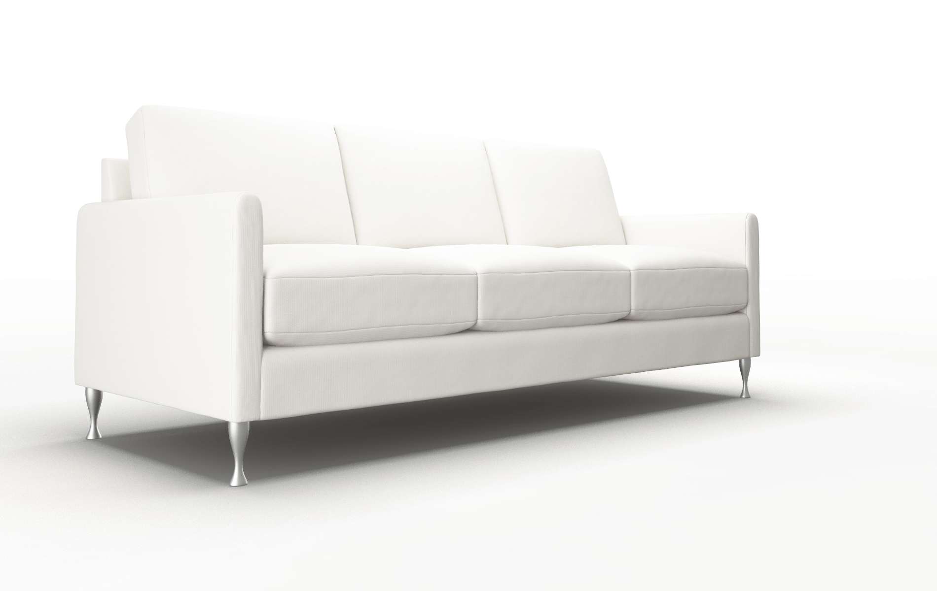 Eureka Keylargo Oatmeal Sofa metal legs 2