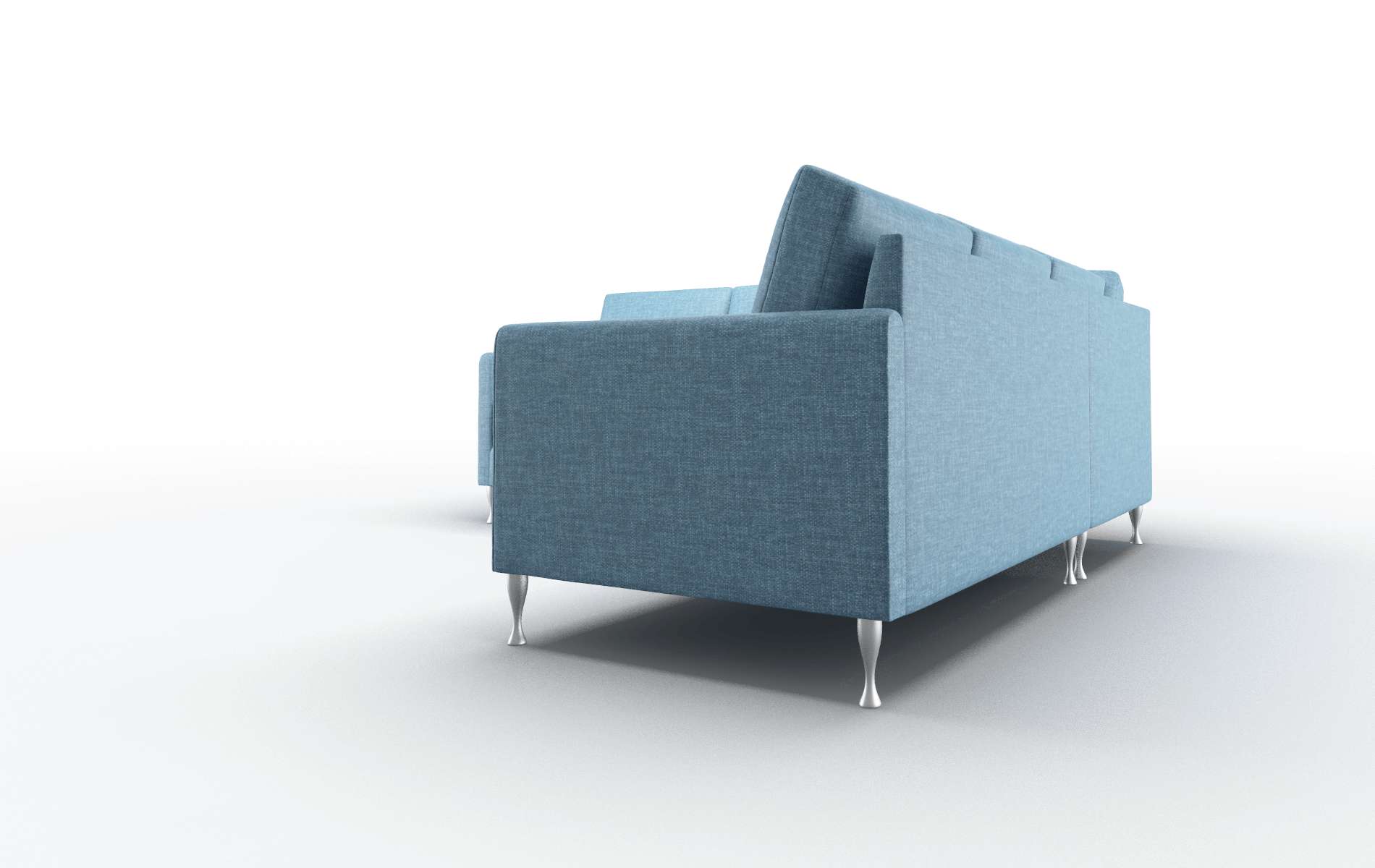 Eureka Keylargo Ocean Sectional metal legs 4