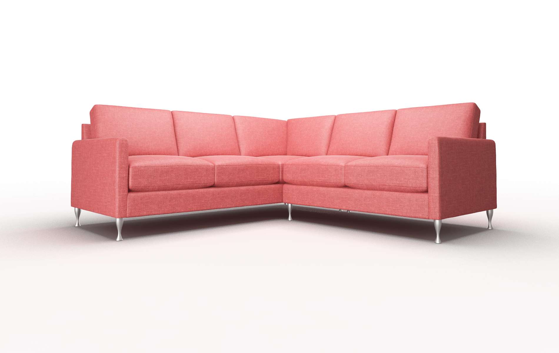 Eureka Keylargo Ruby Sectional metal legs 1