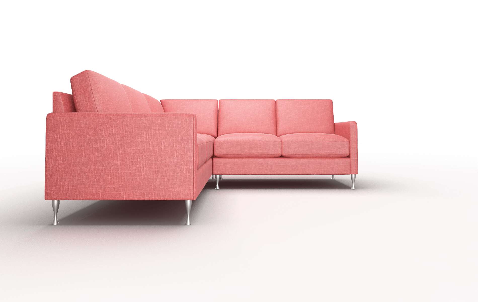 Eureka Keylargo Ruby Sectional metal legs 2