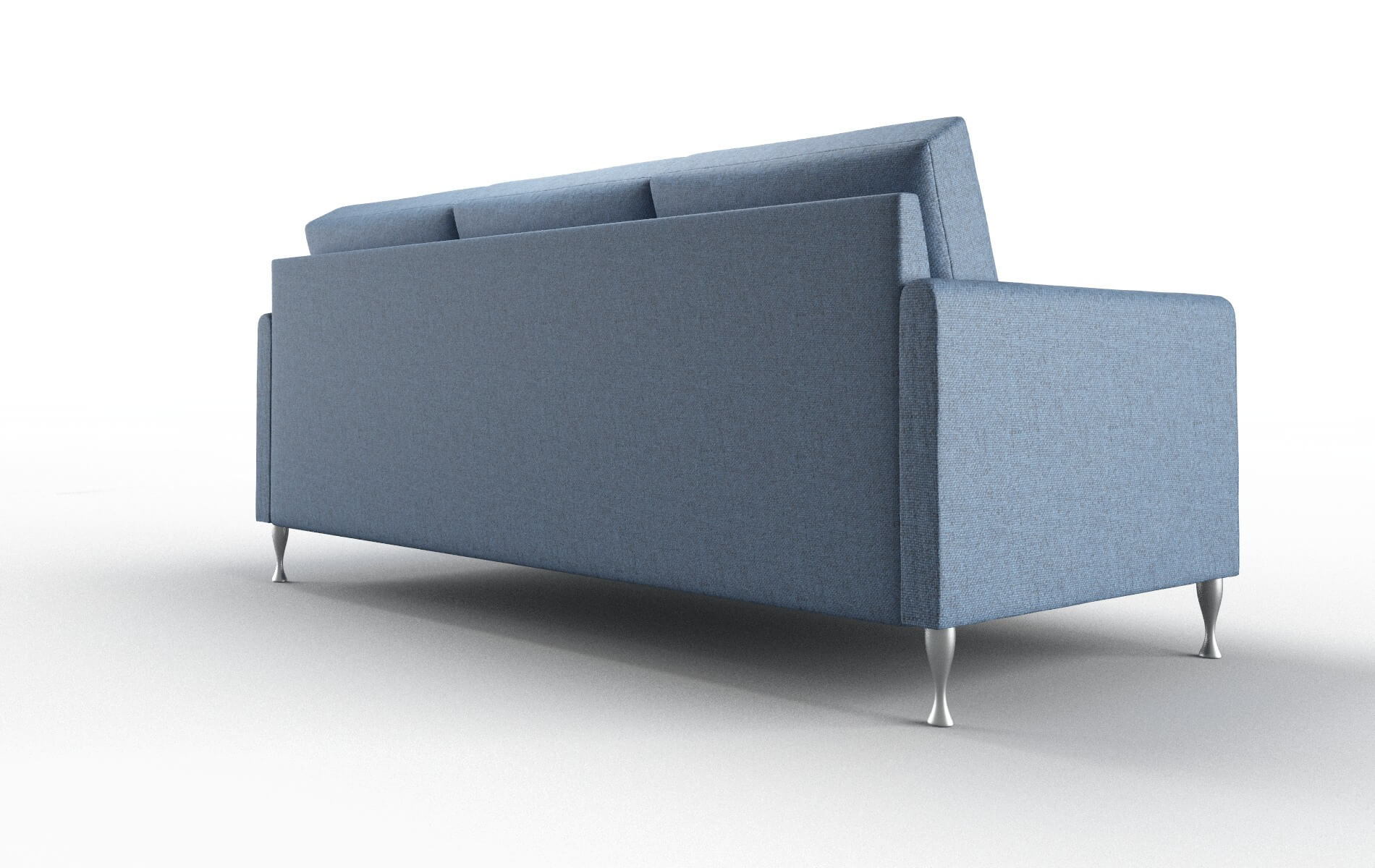 Eureka Leslie Indigo Sofa metal legs 5