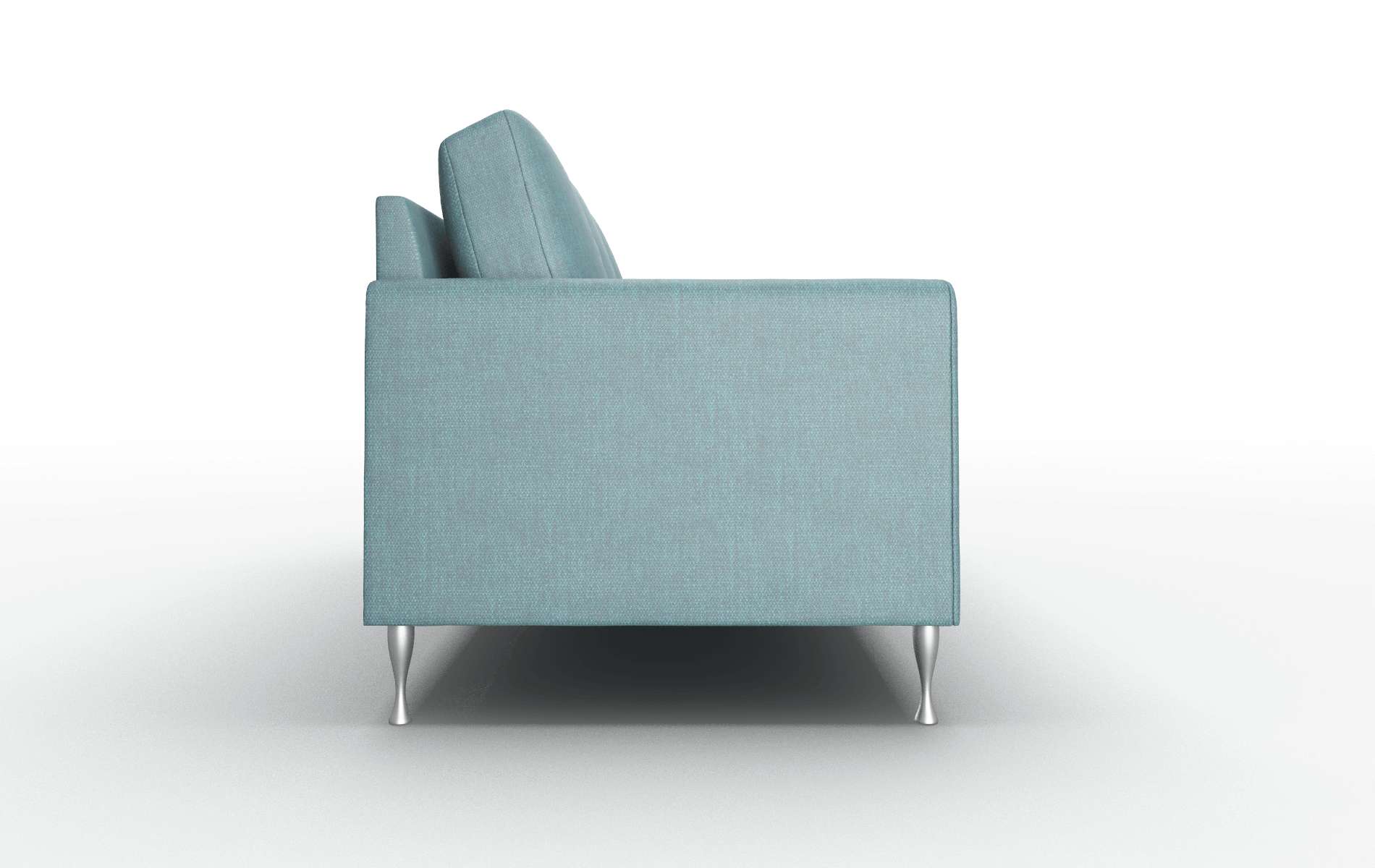 Eureka Leslie Peacock Sofa metal legs 3