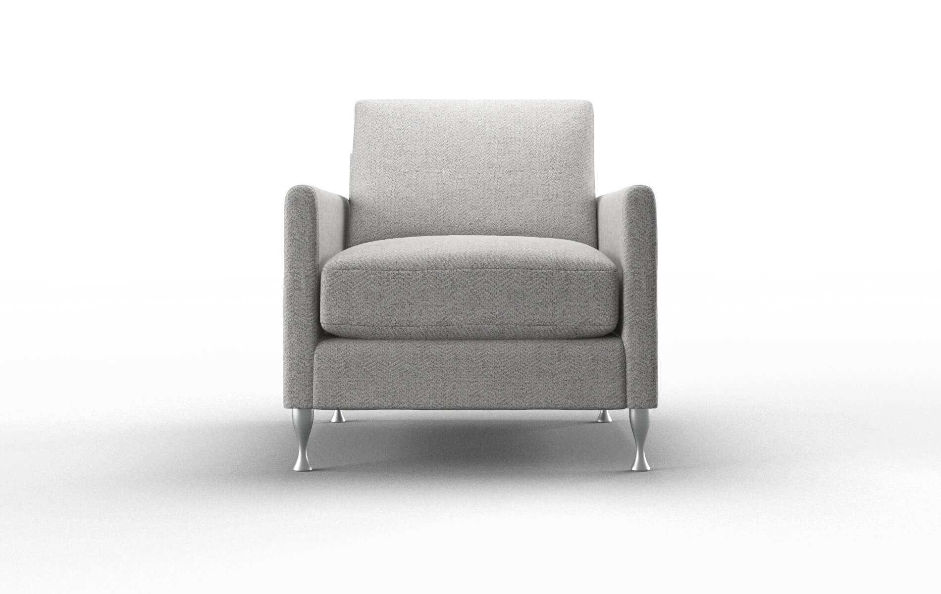 Eureka Malibu Dove Chair metal legs 1