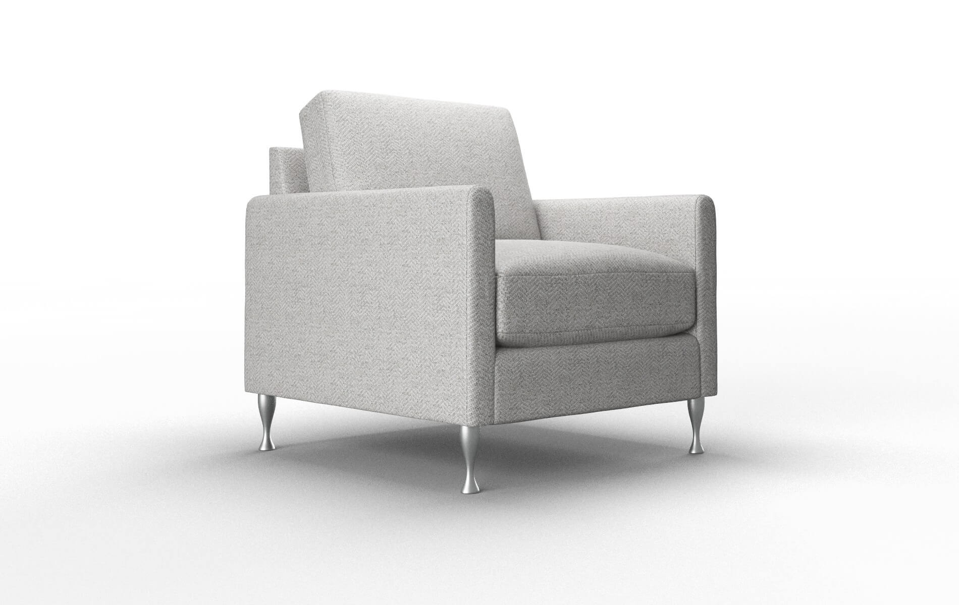 Eureka Malibu Dove Chair metal legs 2