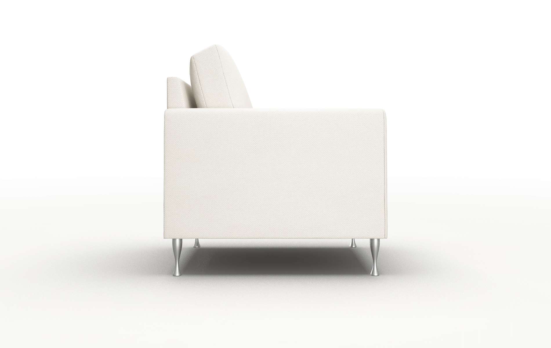 Eureka Malibu Linen Chair metal legs 3