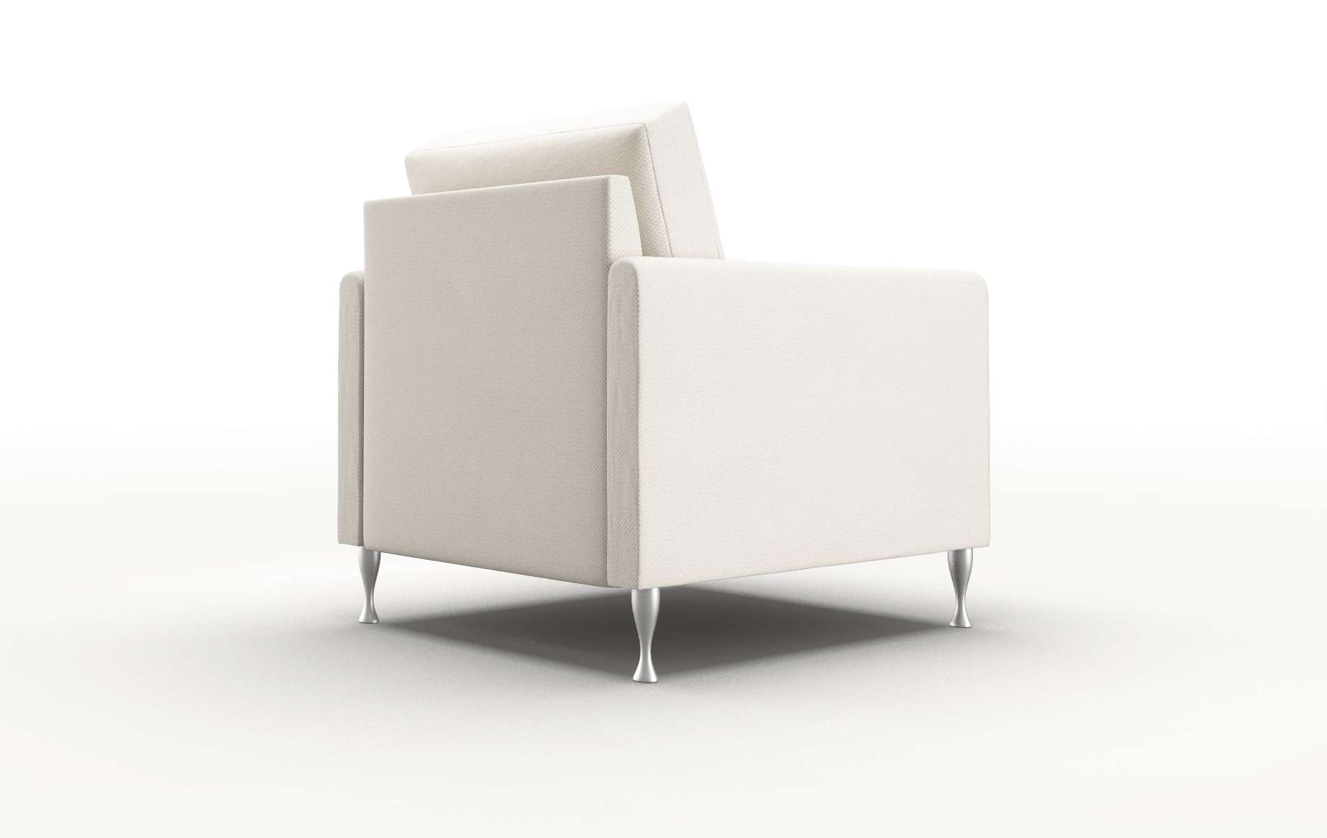 Eureka Malibu Linen Chair metal legs 5