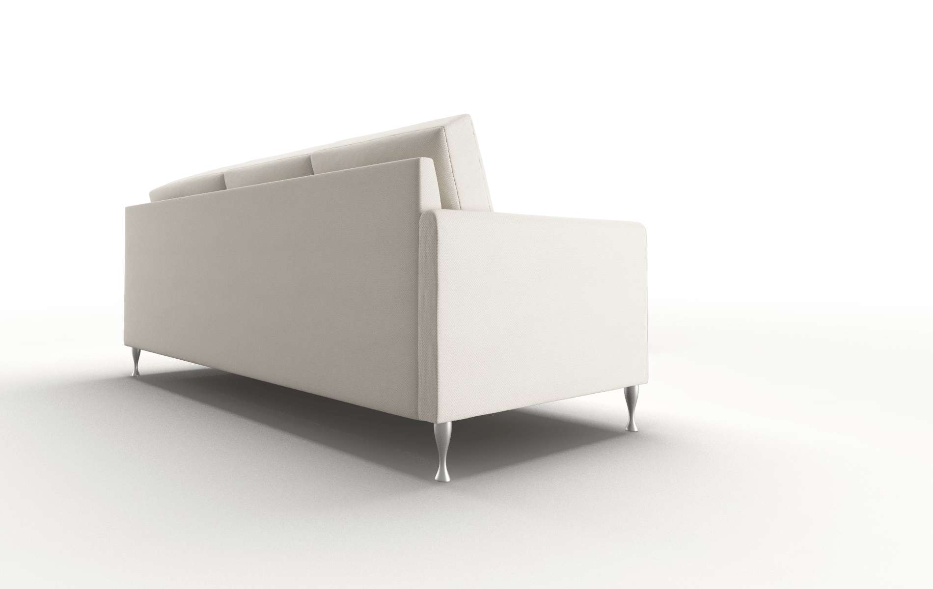 Eureka Malibu Linen Sectional metal legs 3