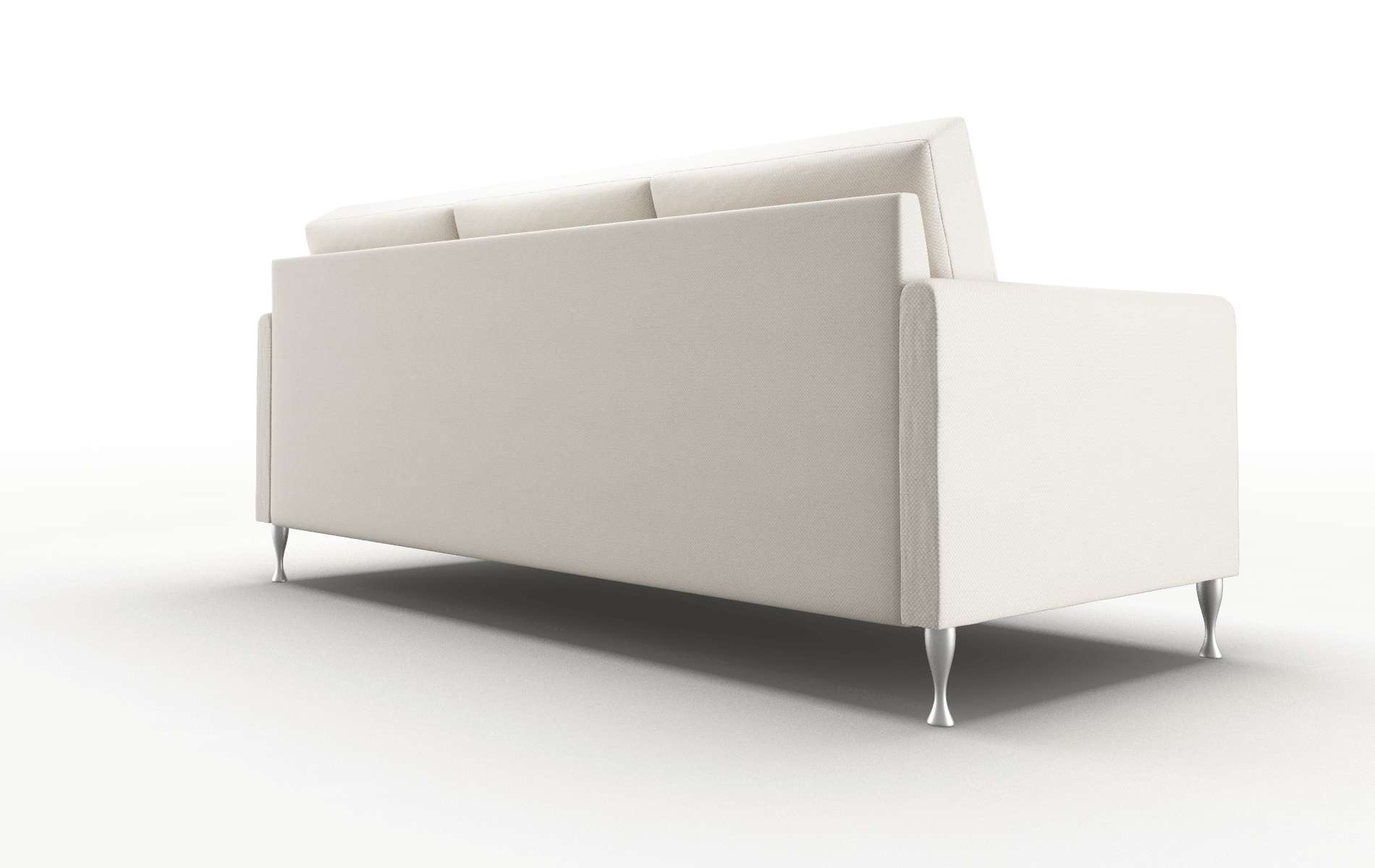 Eureka Malibu Linen Sofa metal legs 5