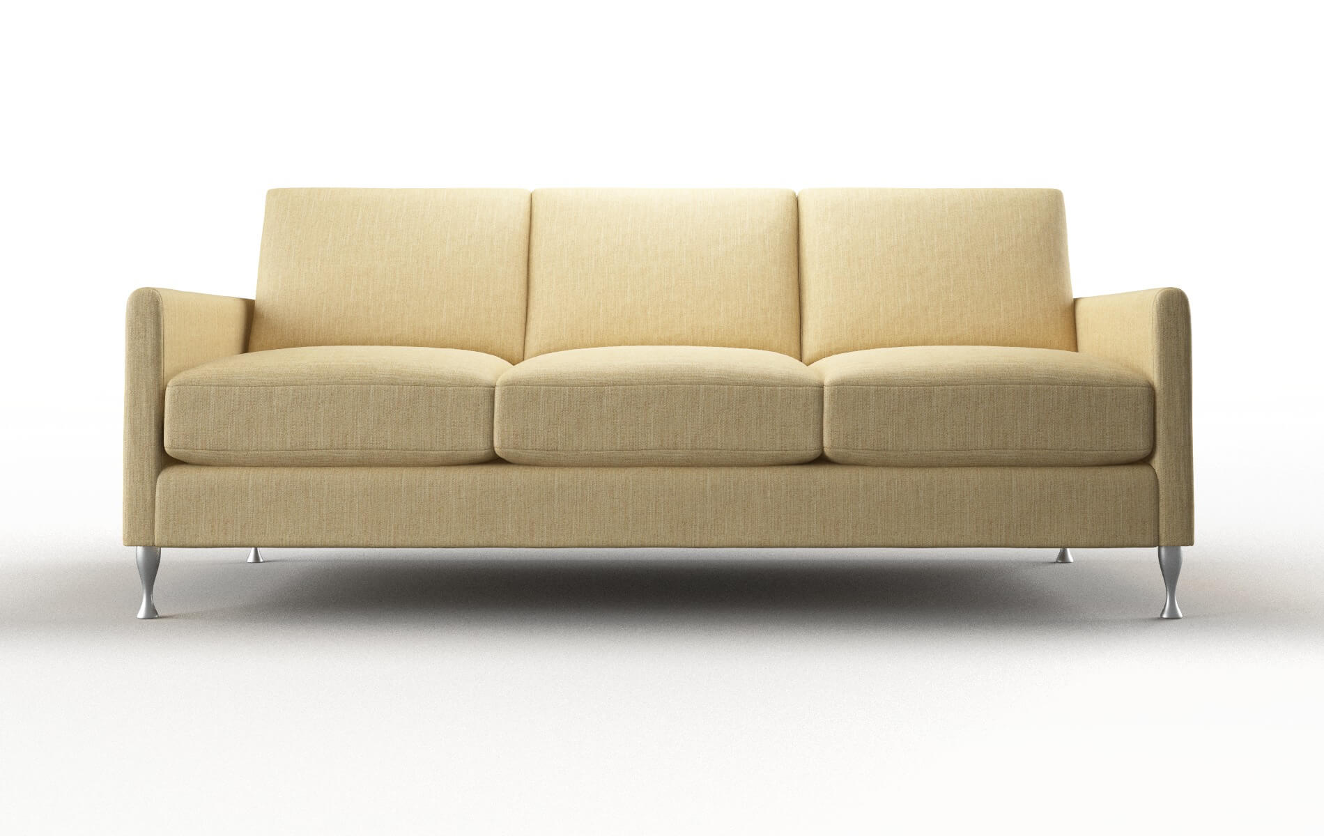 Eureka Malibu Maize Sofa metal legs 1