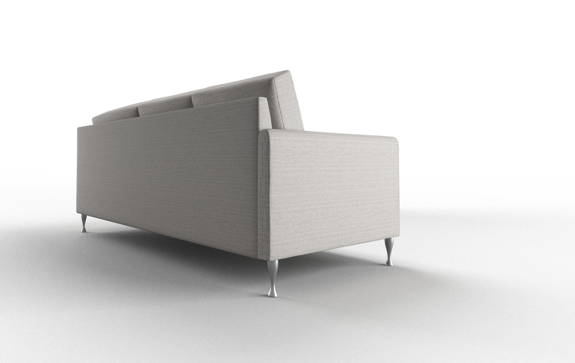 Eureka Naples Ash Sectional metal legs 3