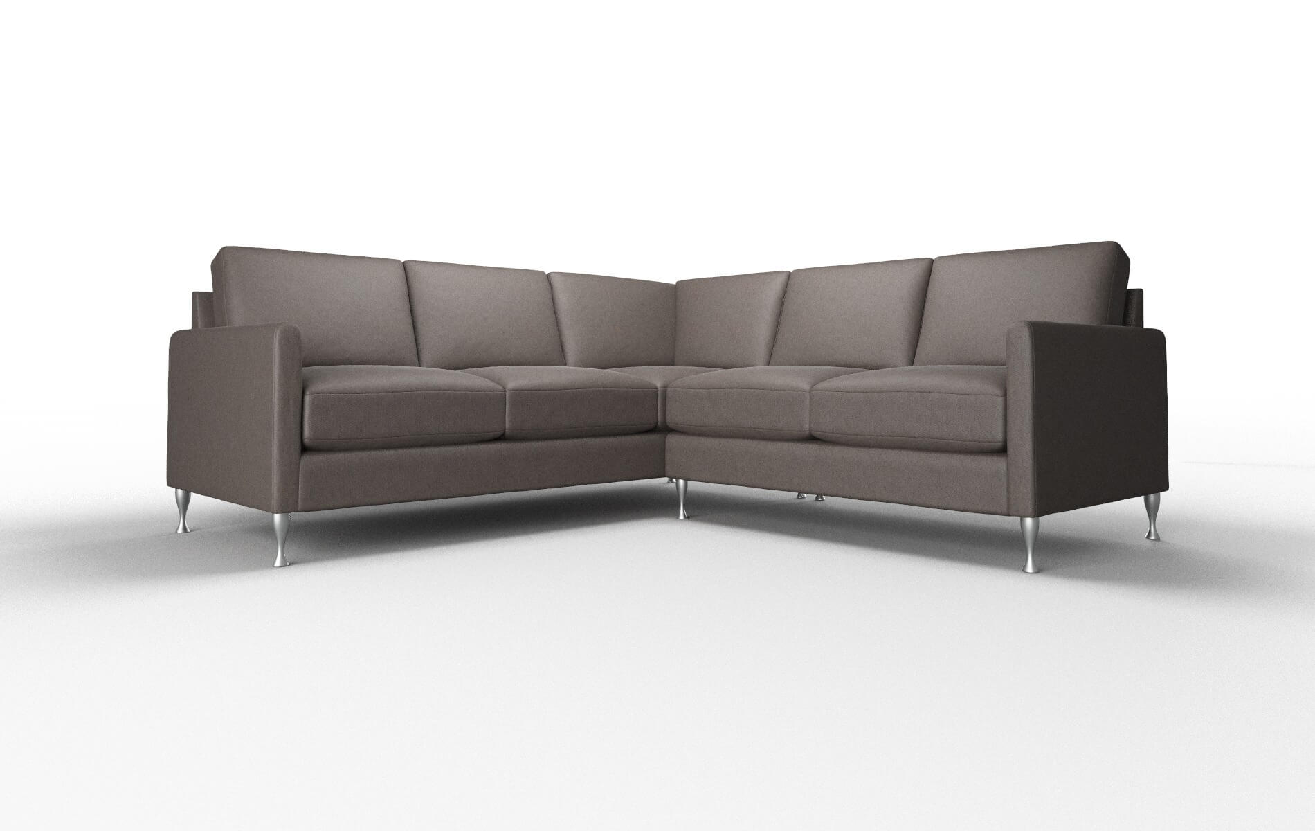 Eureka Naples Graphite Sectional metal legs 1