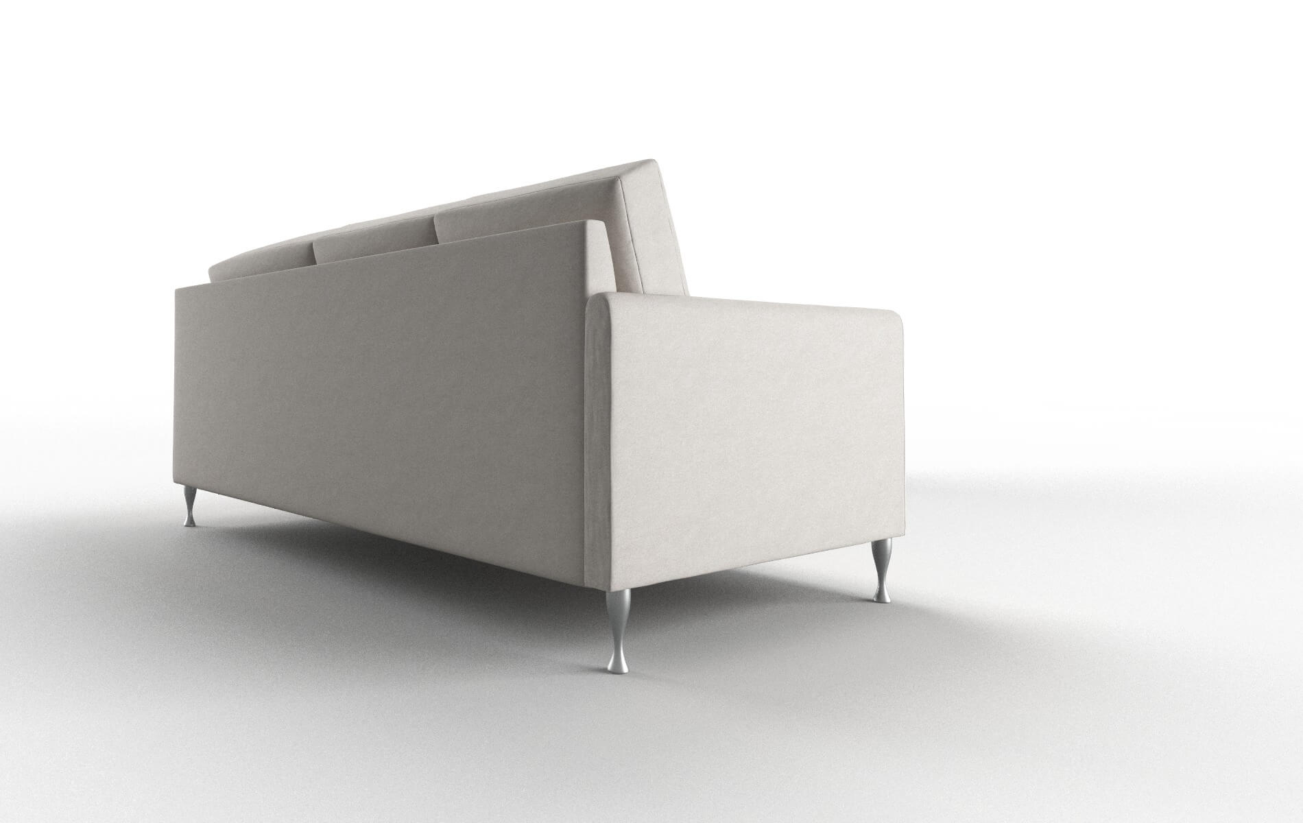 Eureka Noble Grey Sectional metal legs 3