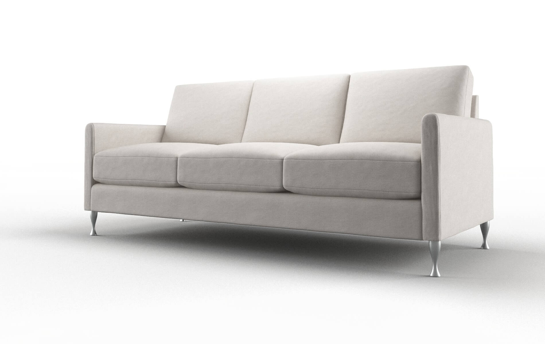 Eureka Noble Grey Sofa metal legs 4