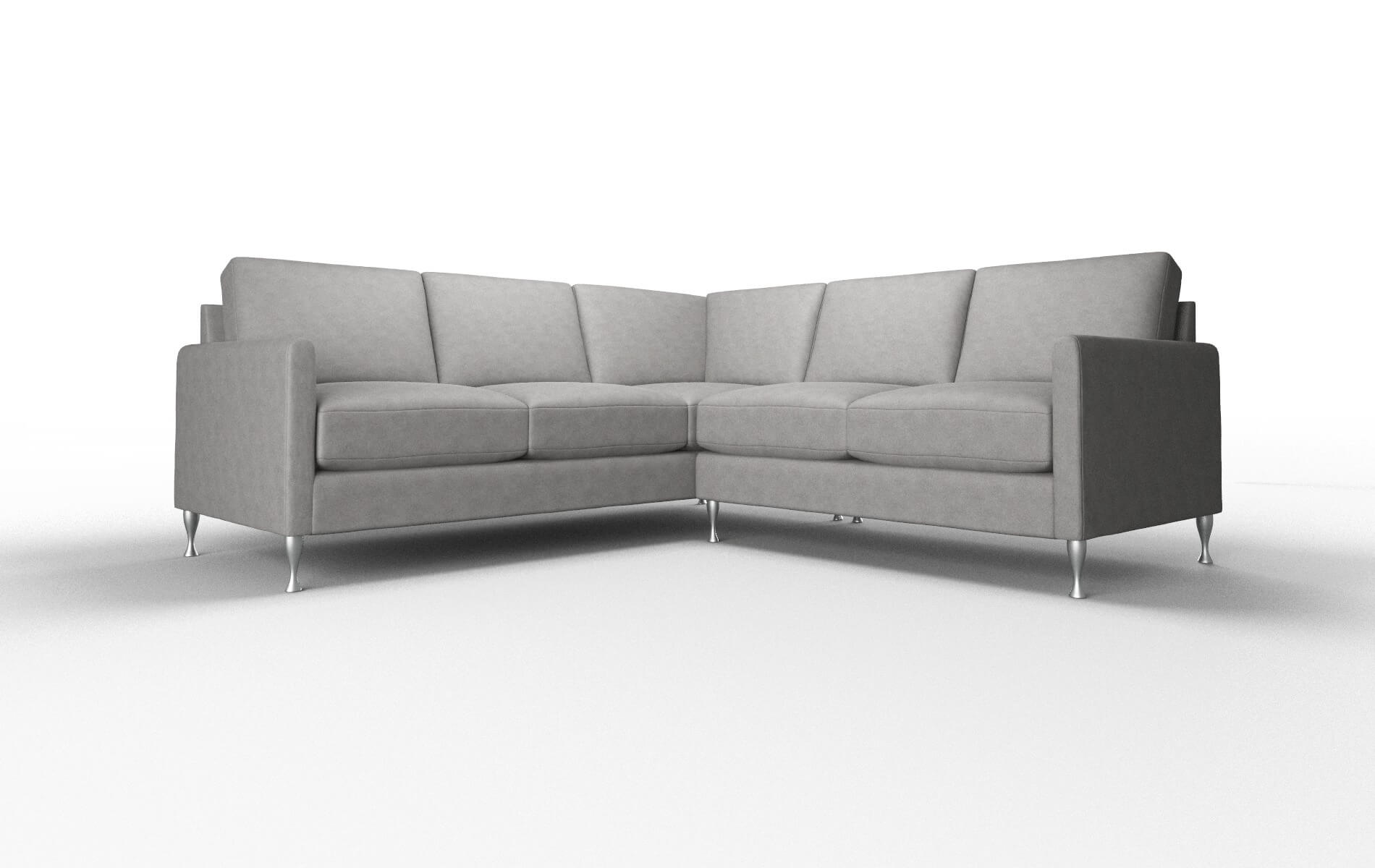 Eureka Noble Smoke Sectional metal legs 1