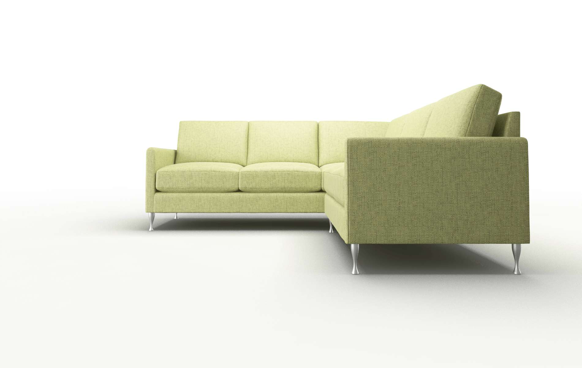 Eureka Notion Appletini Sectional metal legs 5