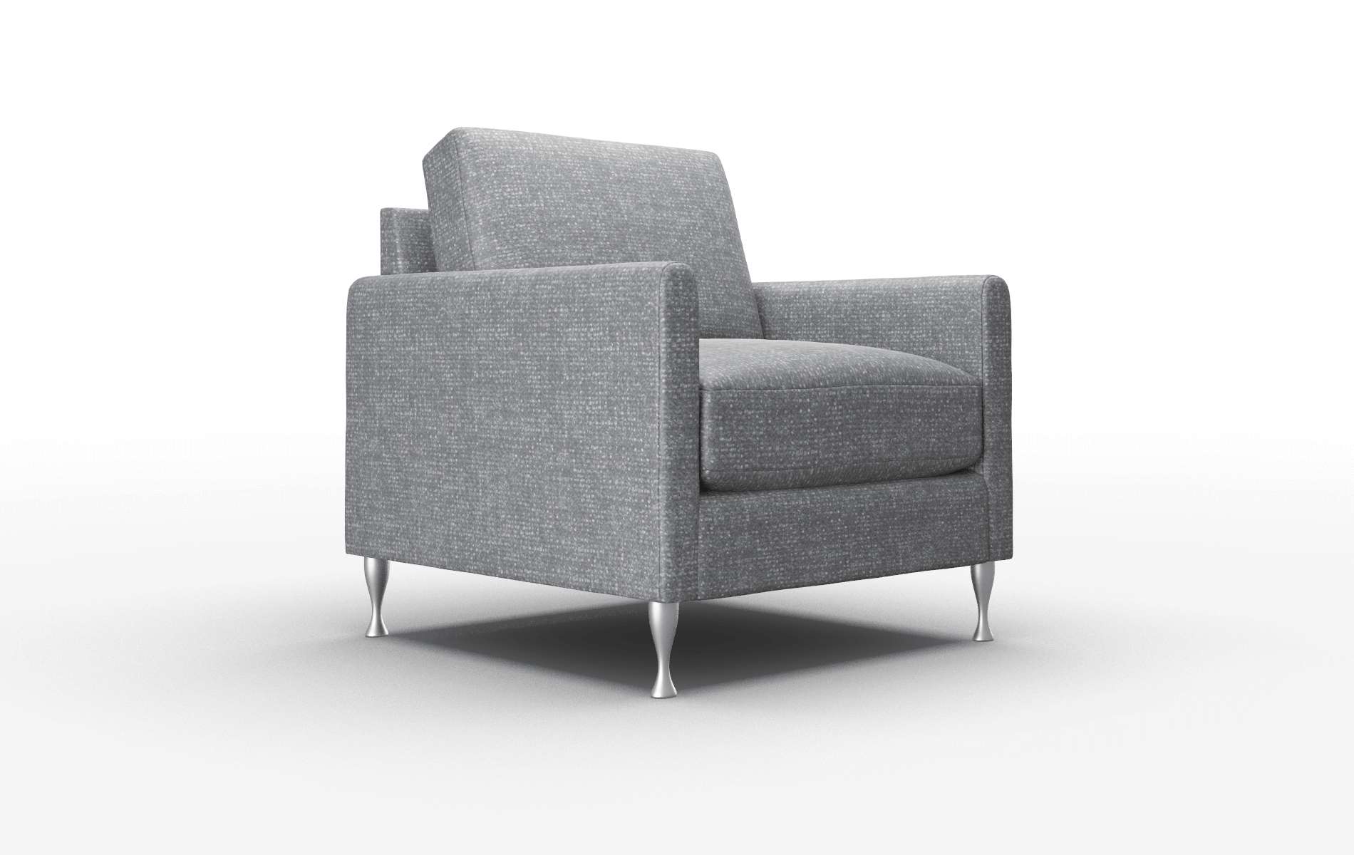 Eureka Notion Graphite Chair metal legs 2