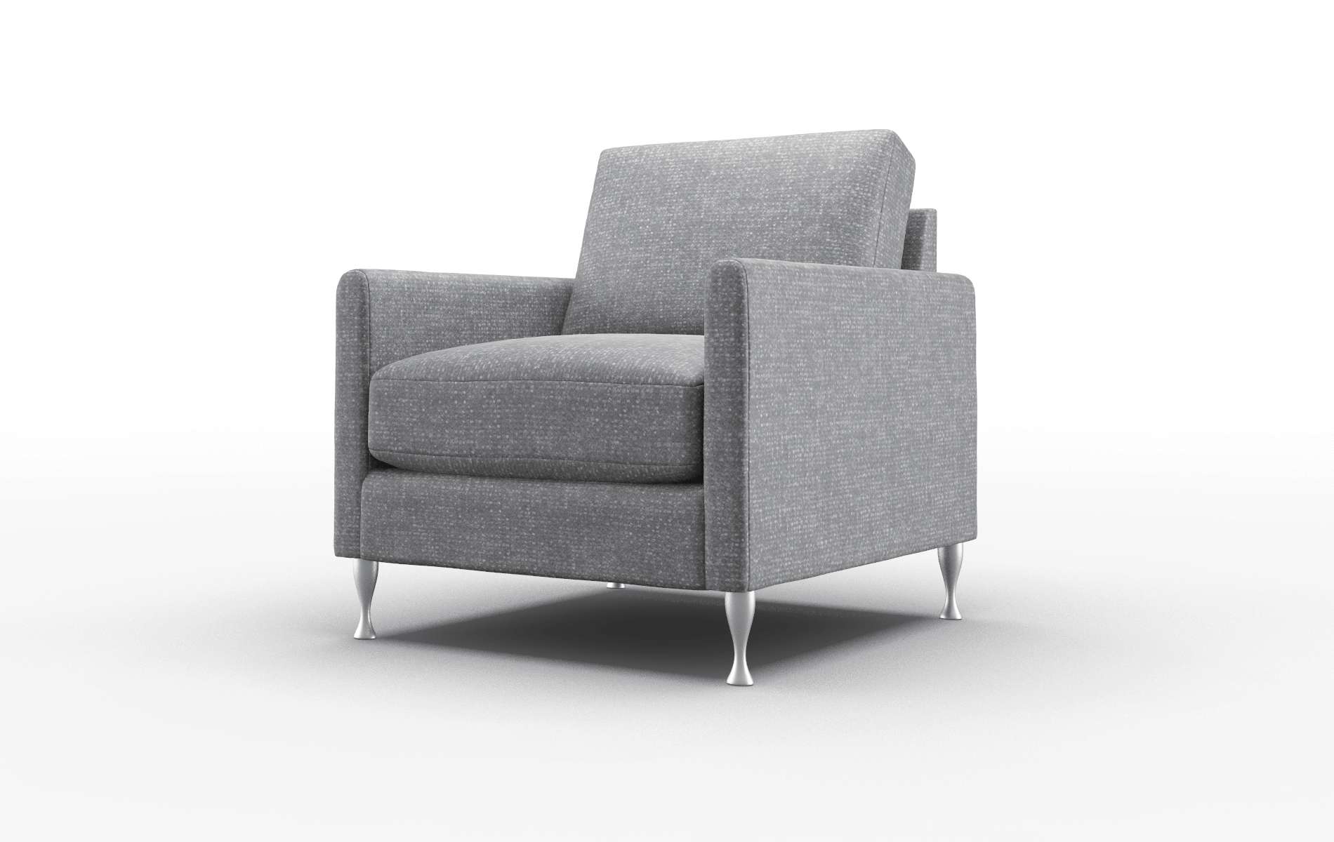 Eureka Notion Graphite Chair metal legs 4