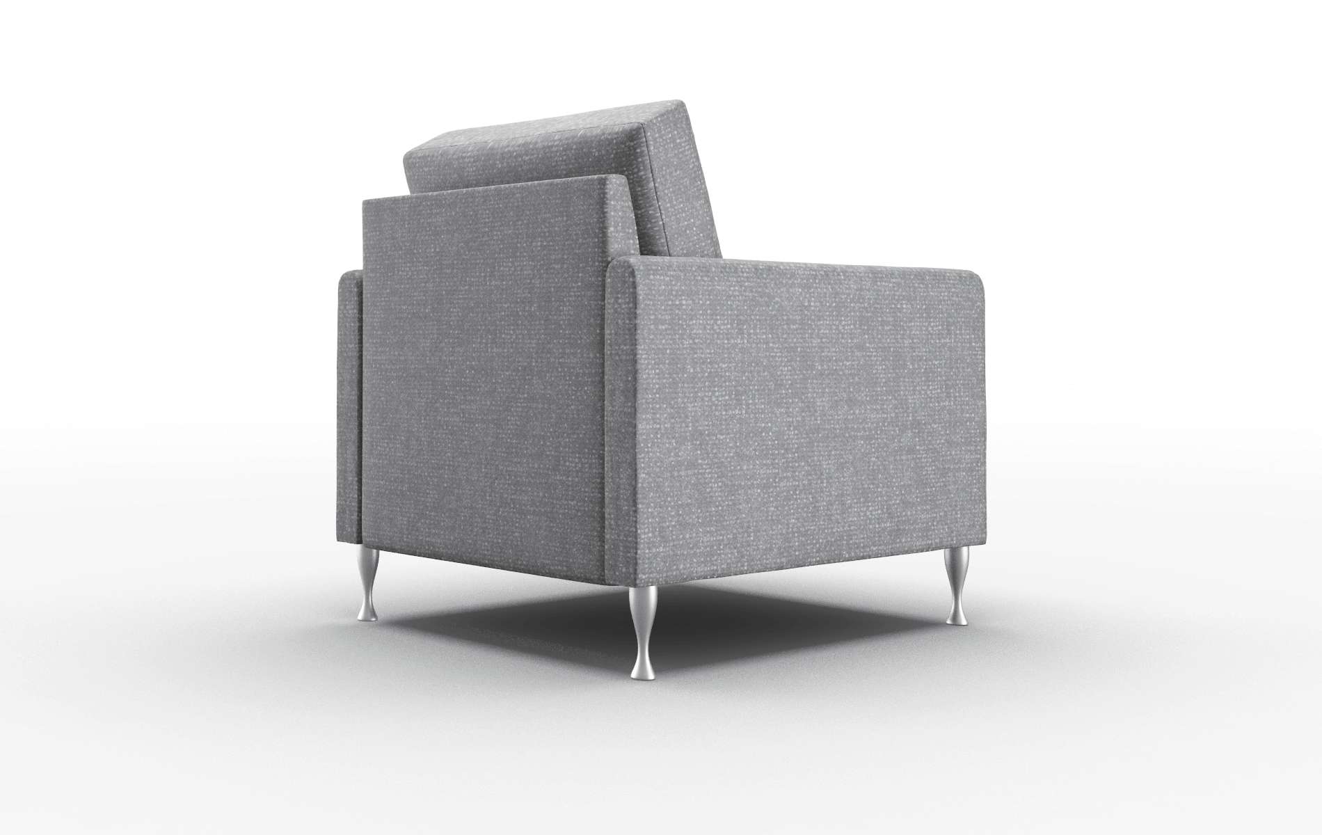 Eureka Notion Graphite Chair metal legs 5