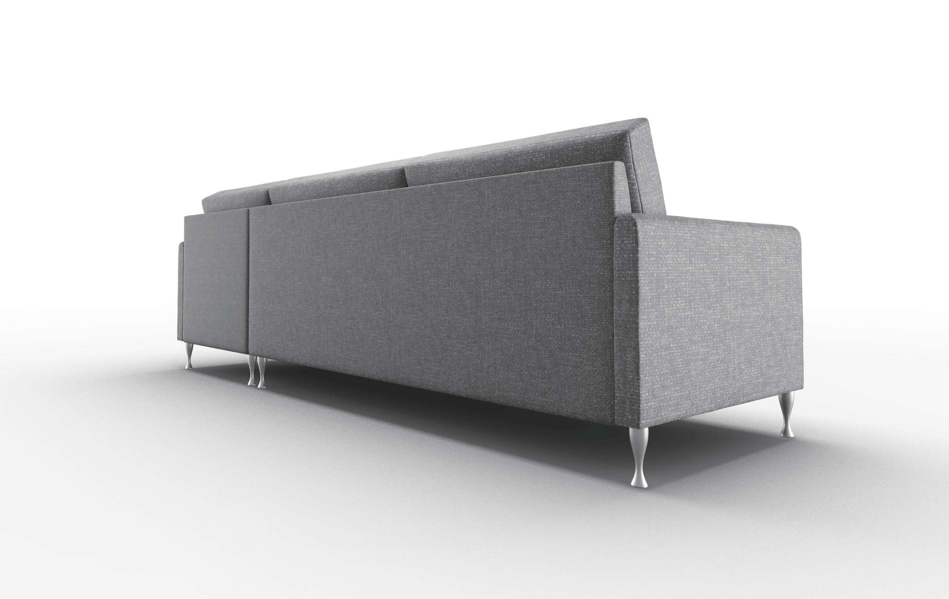 Eureka Notion Graphite Panel metal legs 5