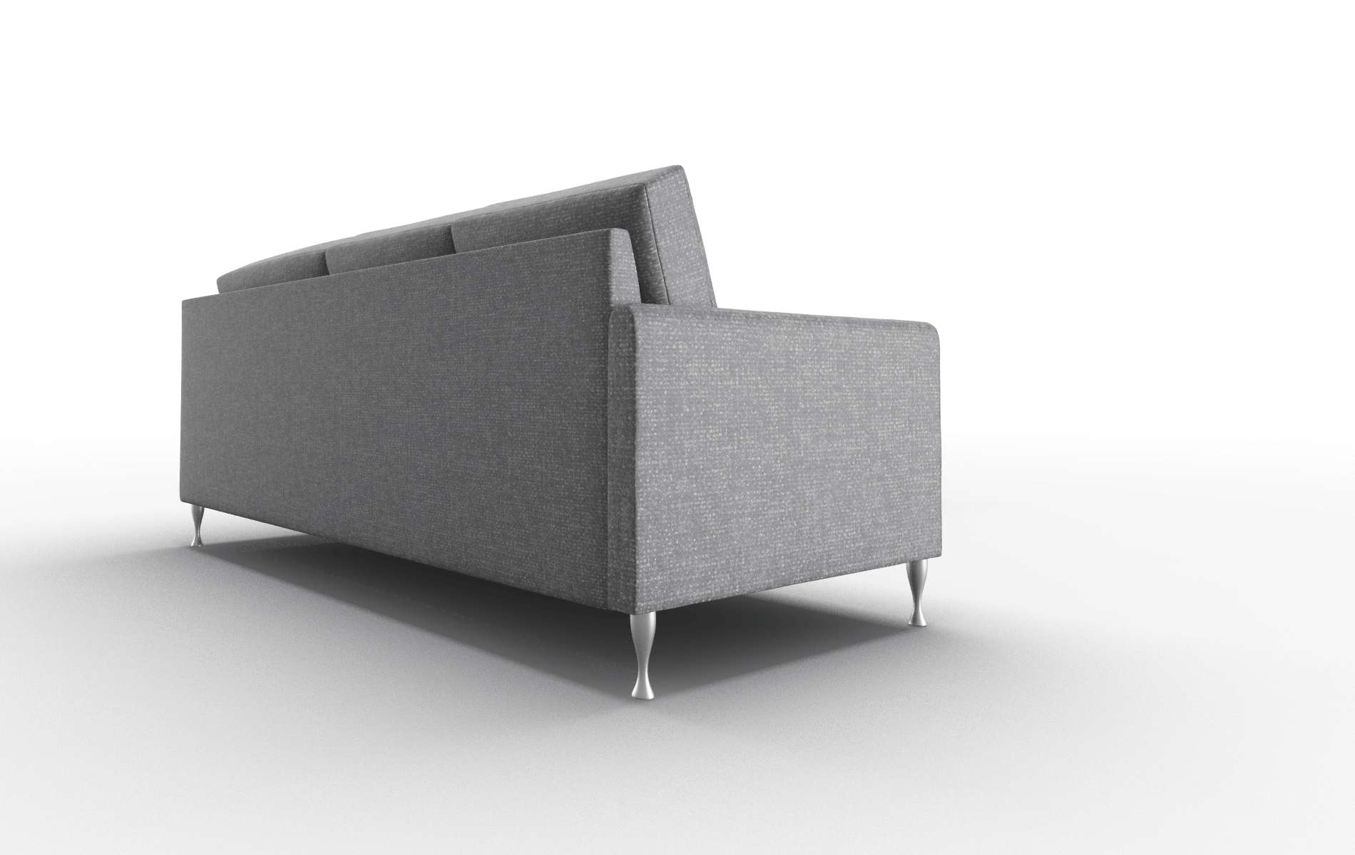 Eureka Notion Graphite Sectional metal legs 3