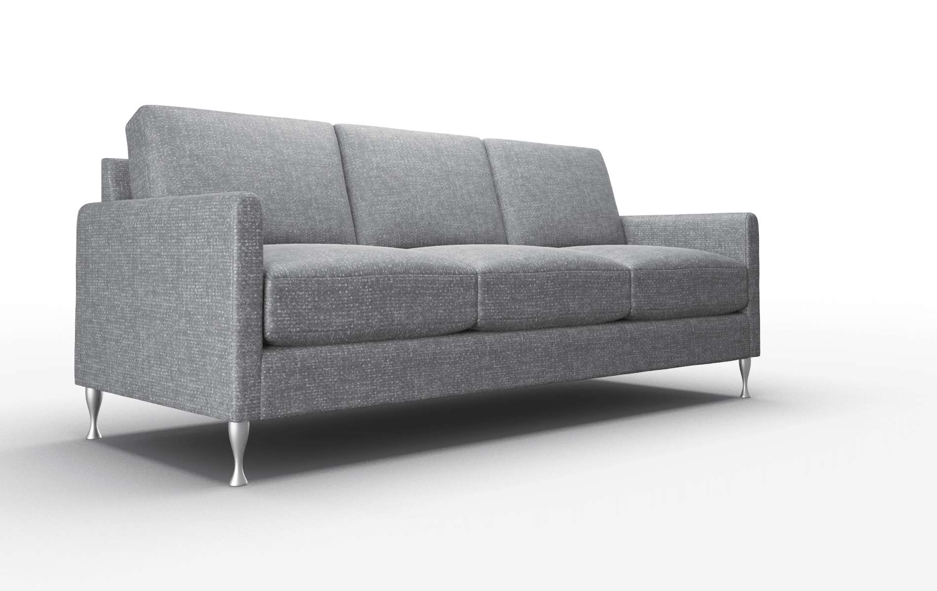 Eureka Notion Graphite Sofa metal legs 2