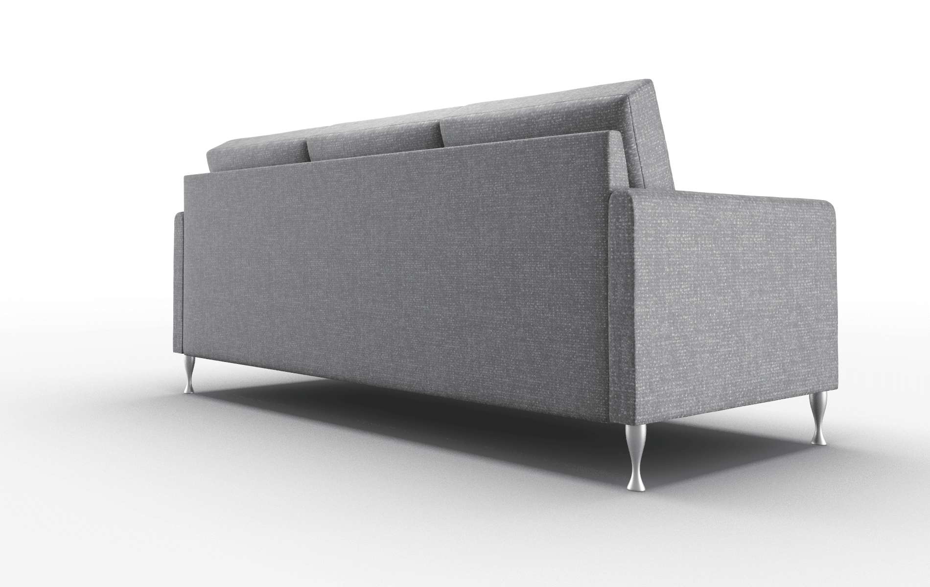 Eureka Notion Graphite Sofa metal legs 5