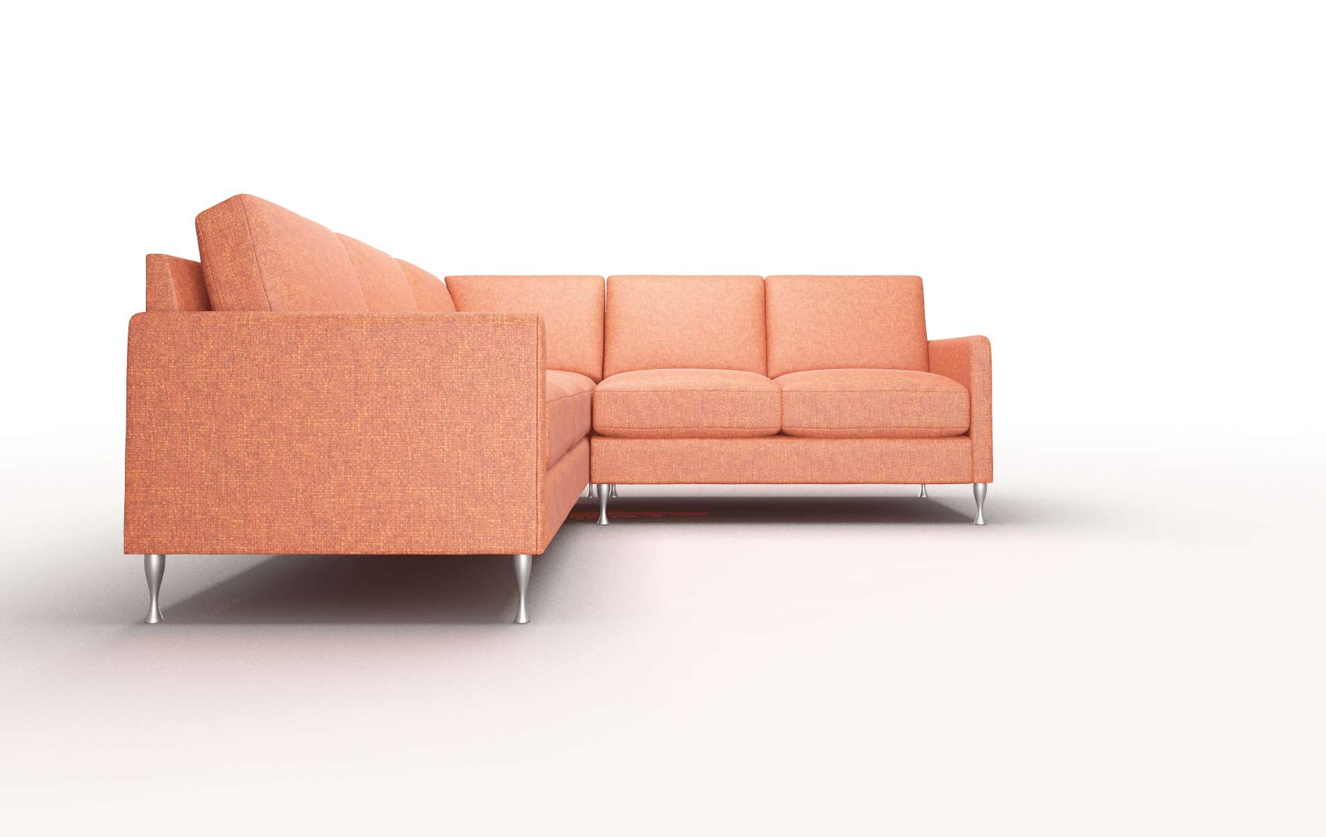 Eureka Notion Tang Sectional metal legs 2