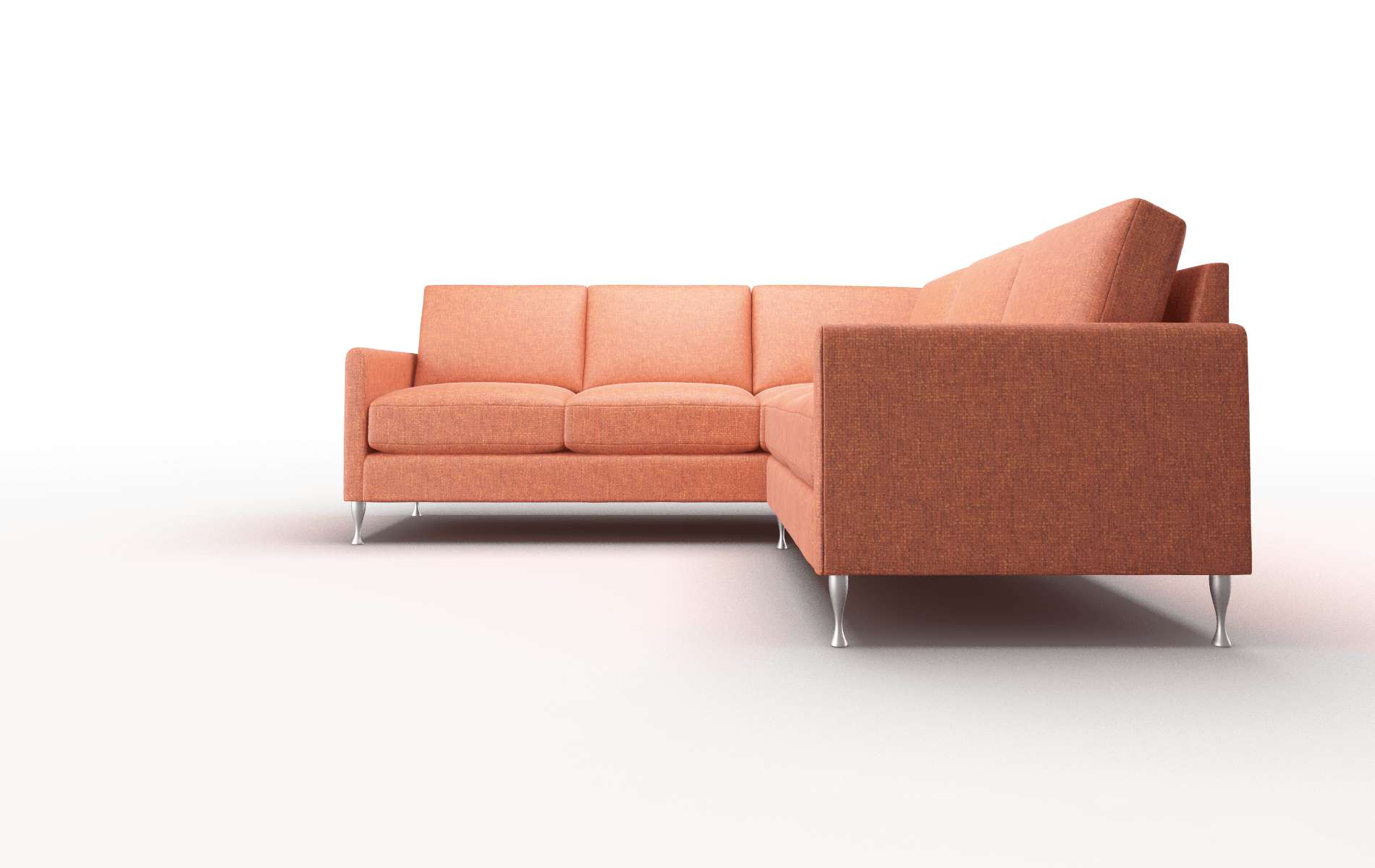 Eureka Notion Tang Sectional metal legs 5