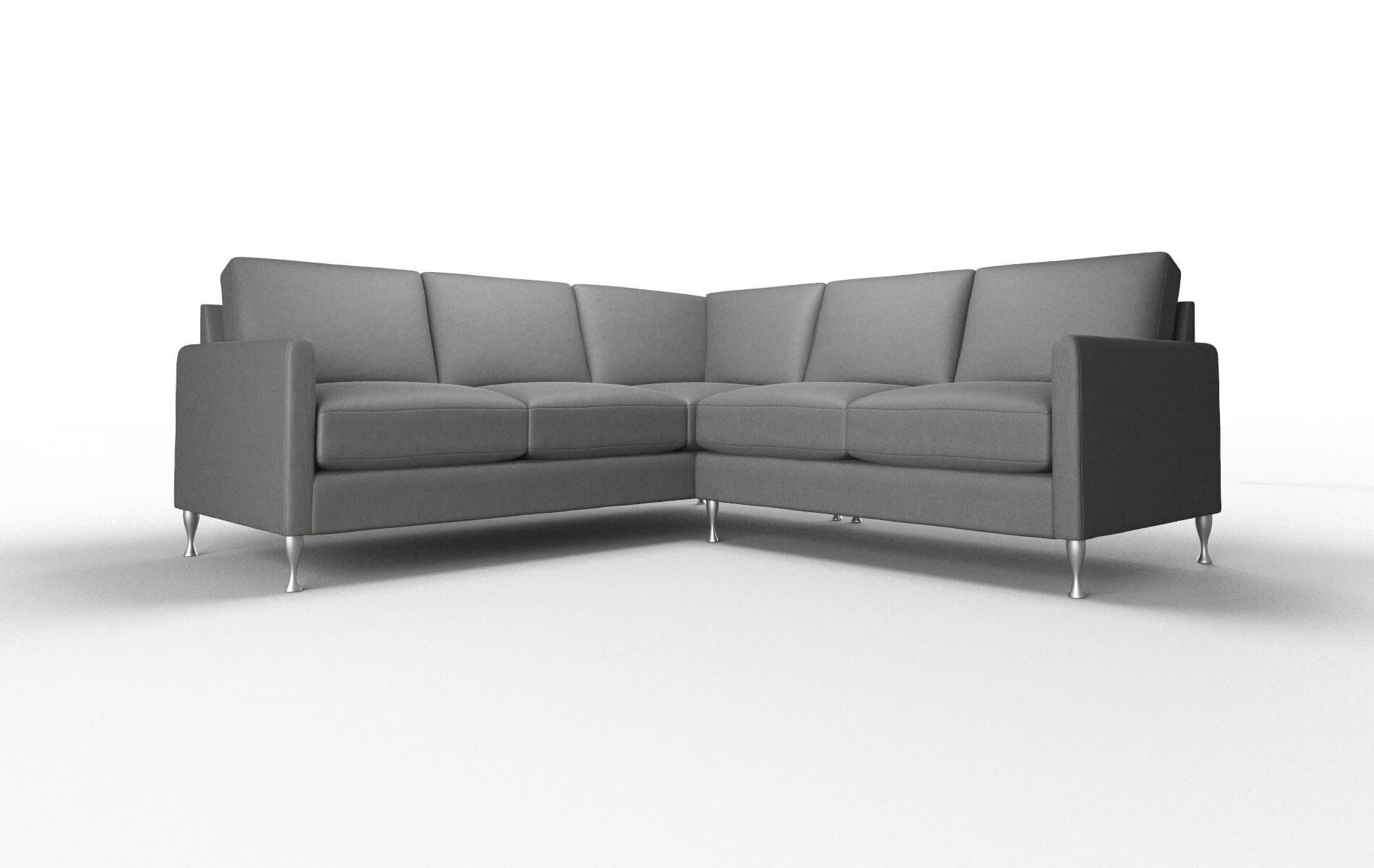 Eureka Oakley Charcoal Sectional metal legs 1