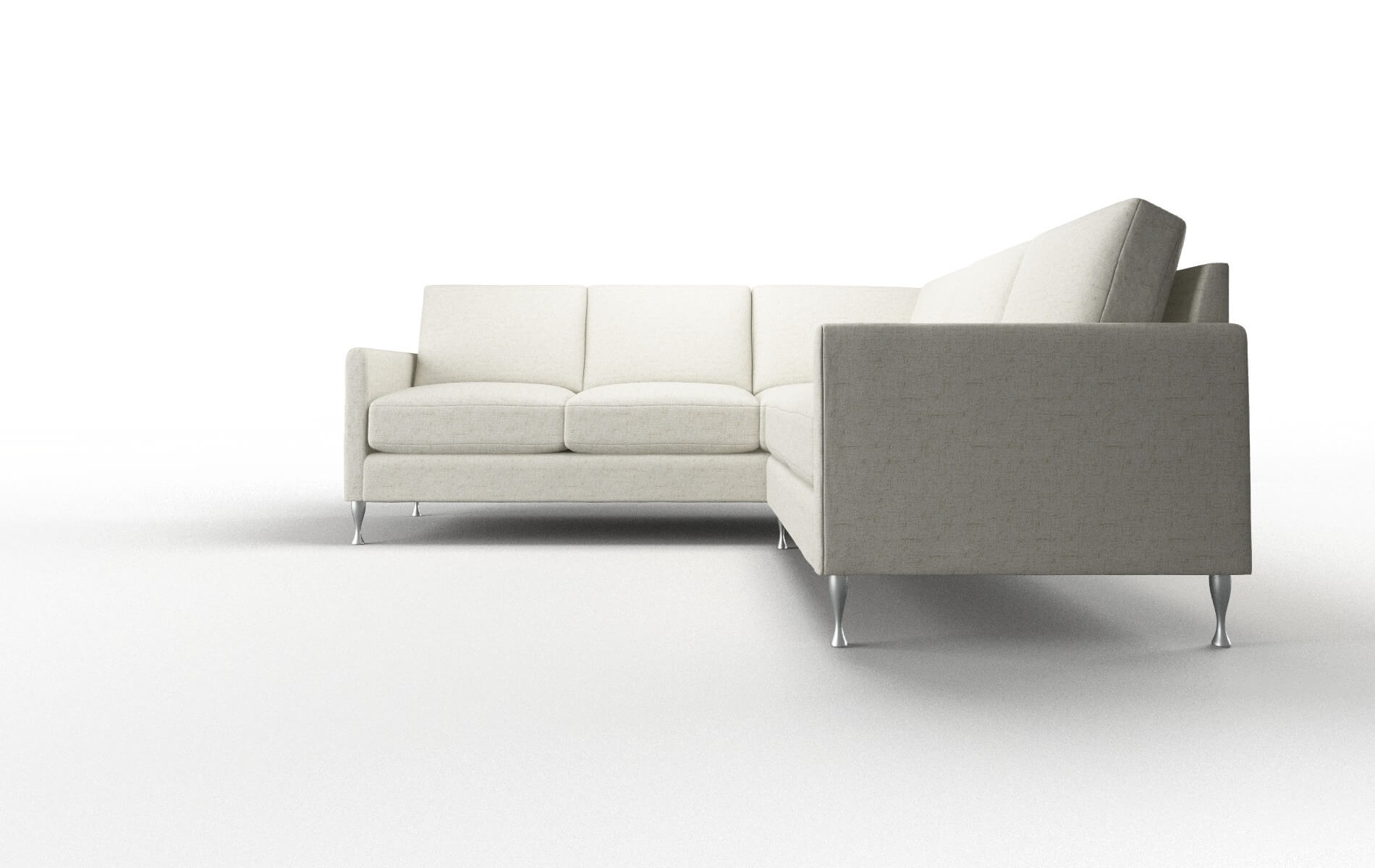 Eureka Oceanside Birch Sectional metal legs 5