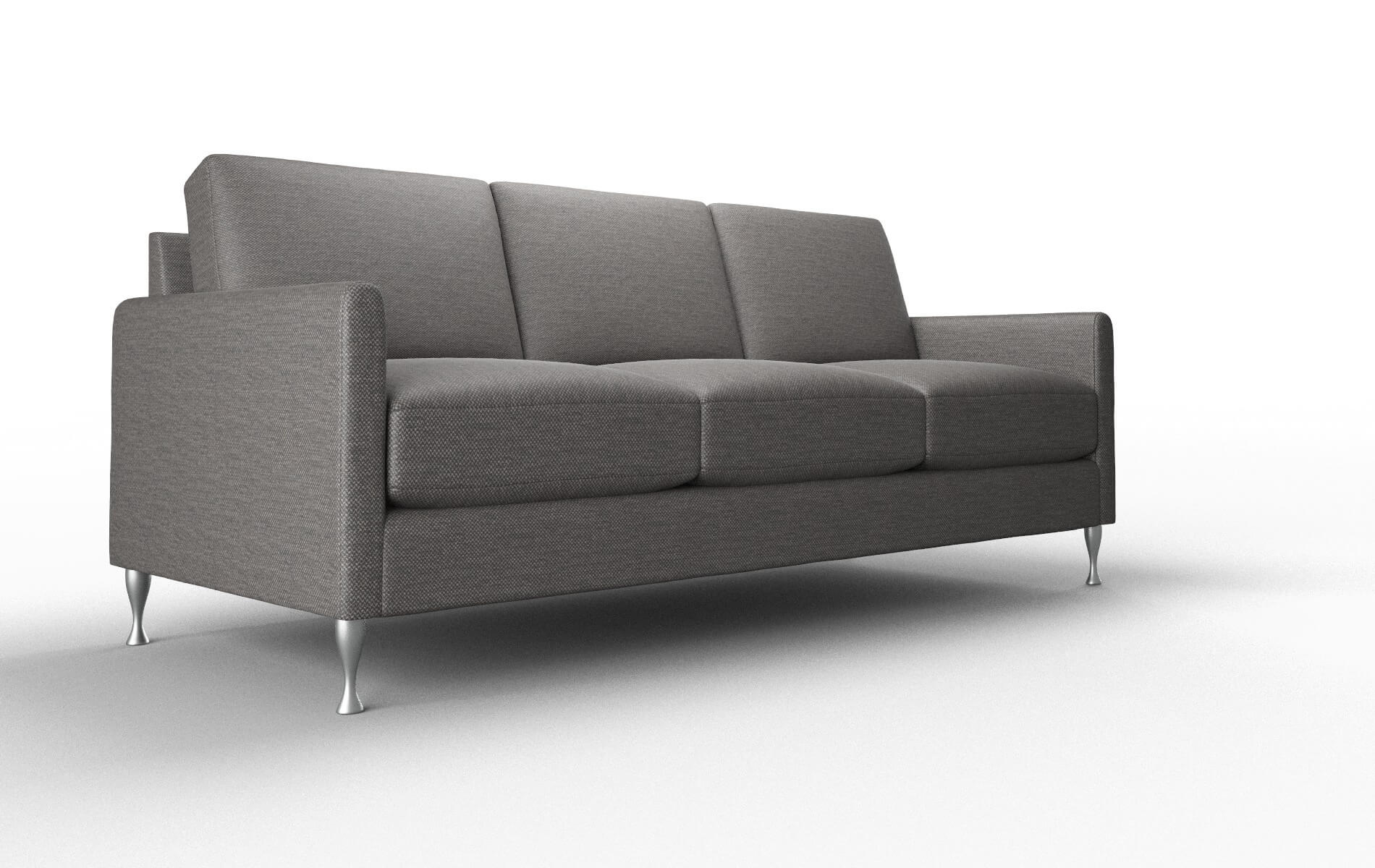 Eureka Oscar Charcoal Sofa metal legs 2