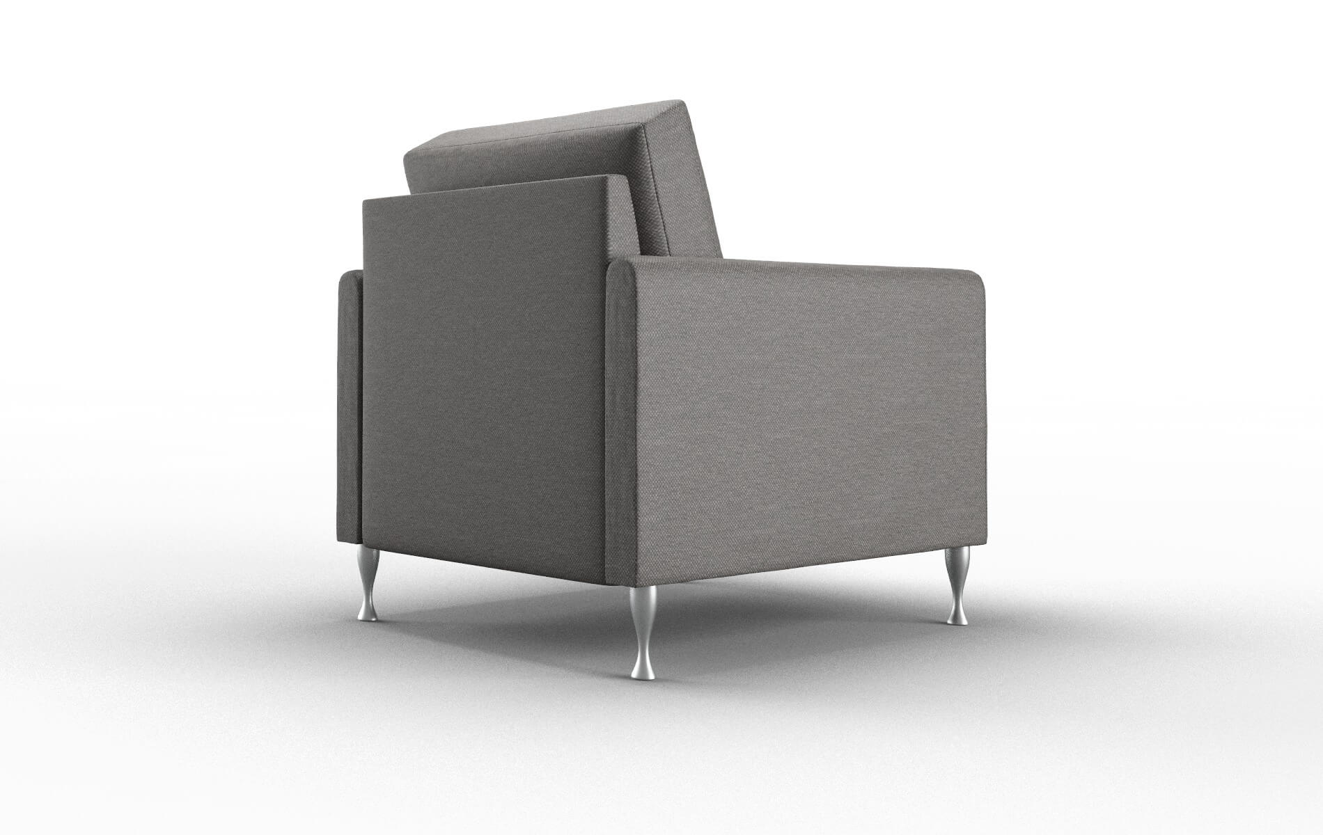 Eureka Oscar Grey Chair metal legs 5