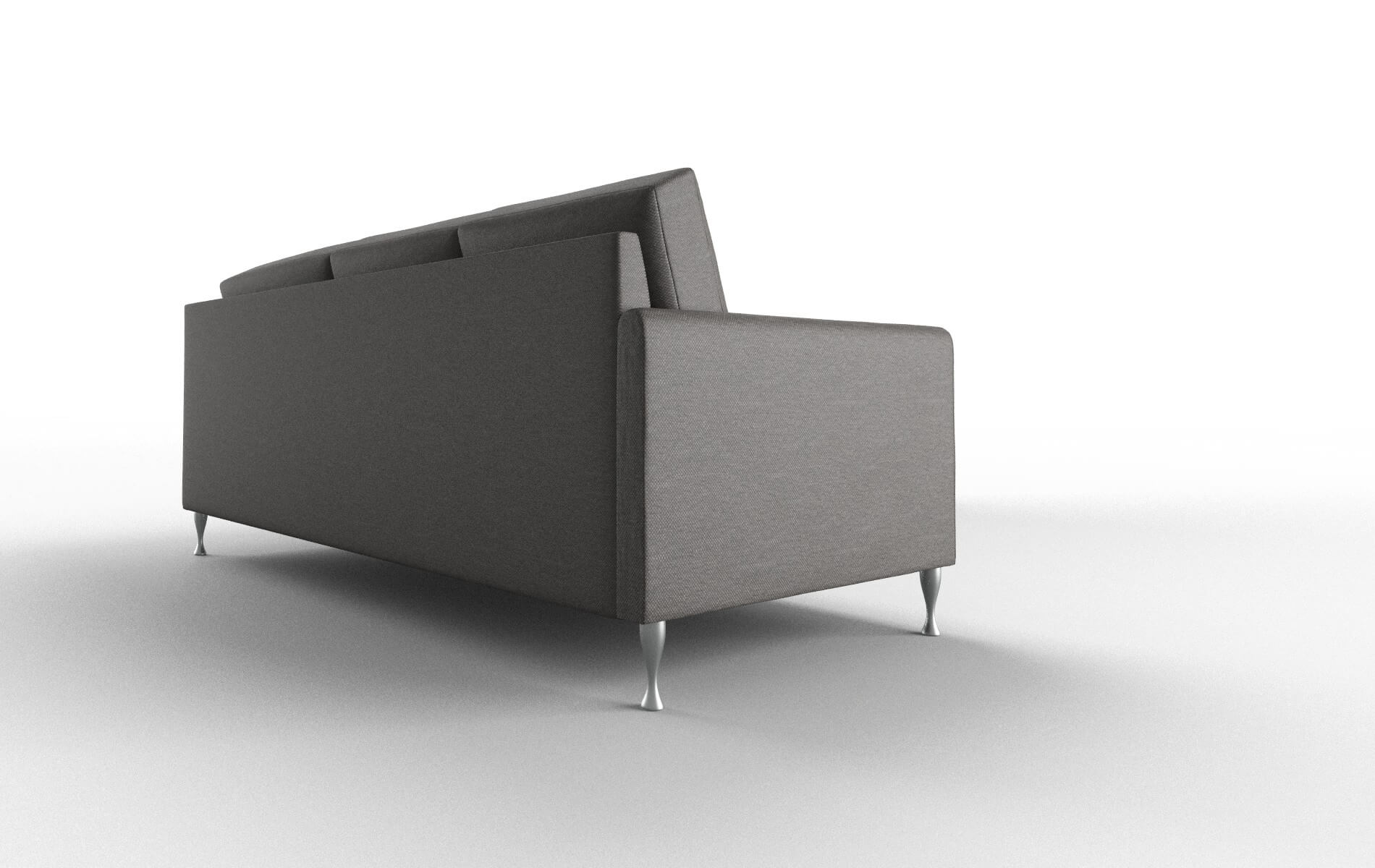 Eureka Oscar Grey Sectional metal legs 3