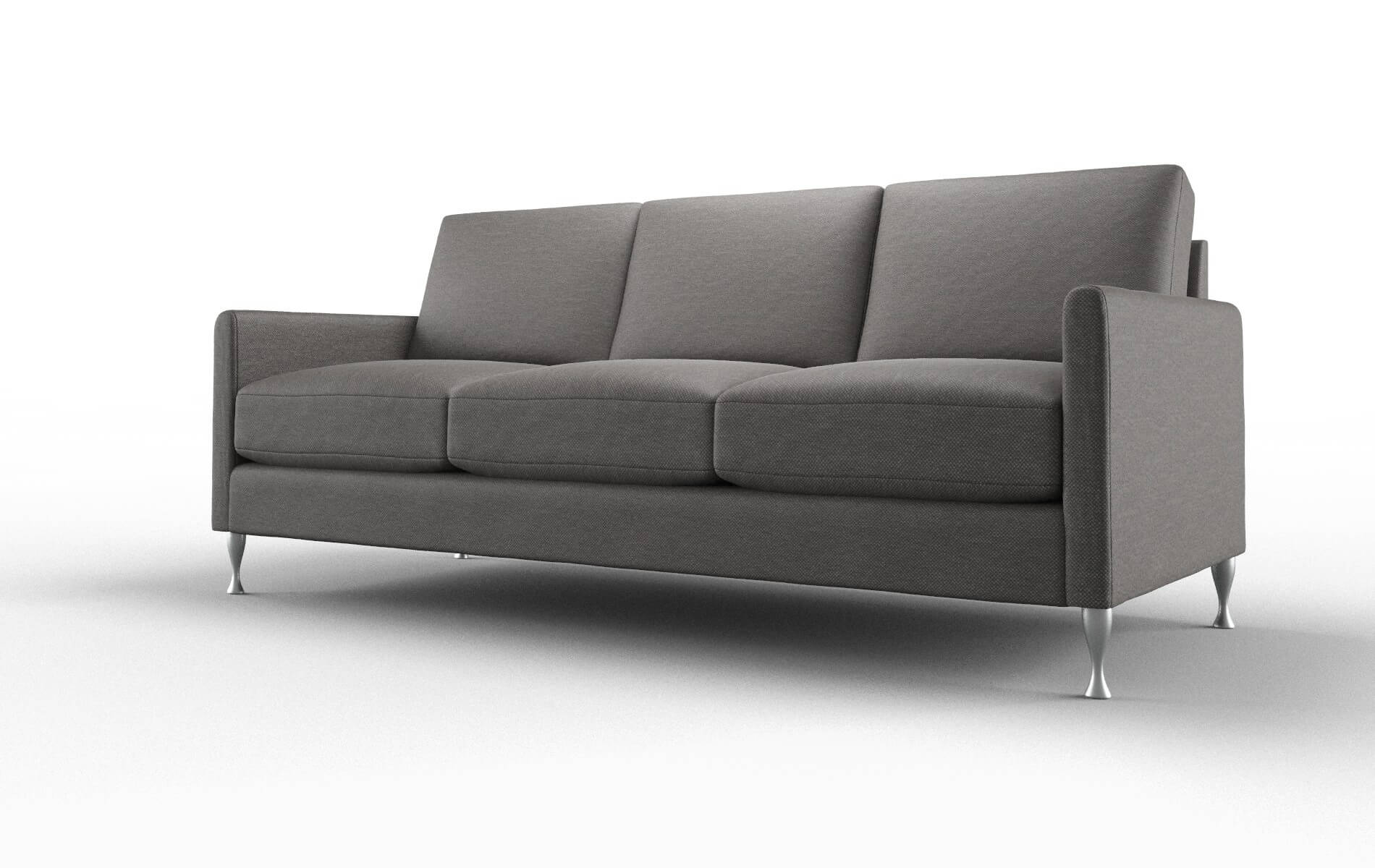Eureka Oscar Grey Sofa metal legs 4
