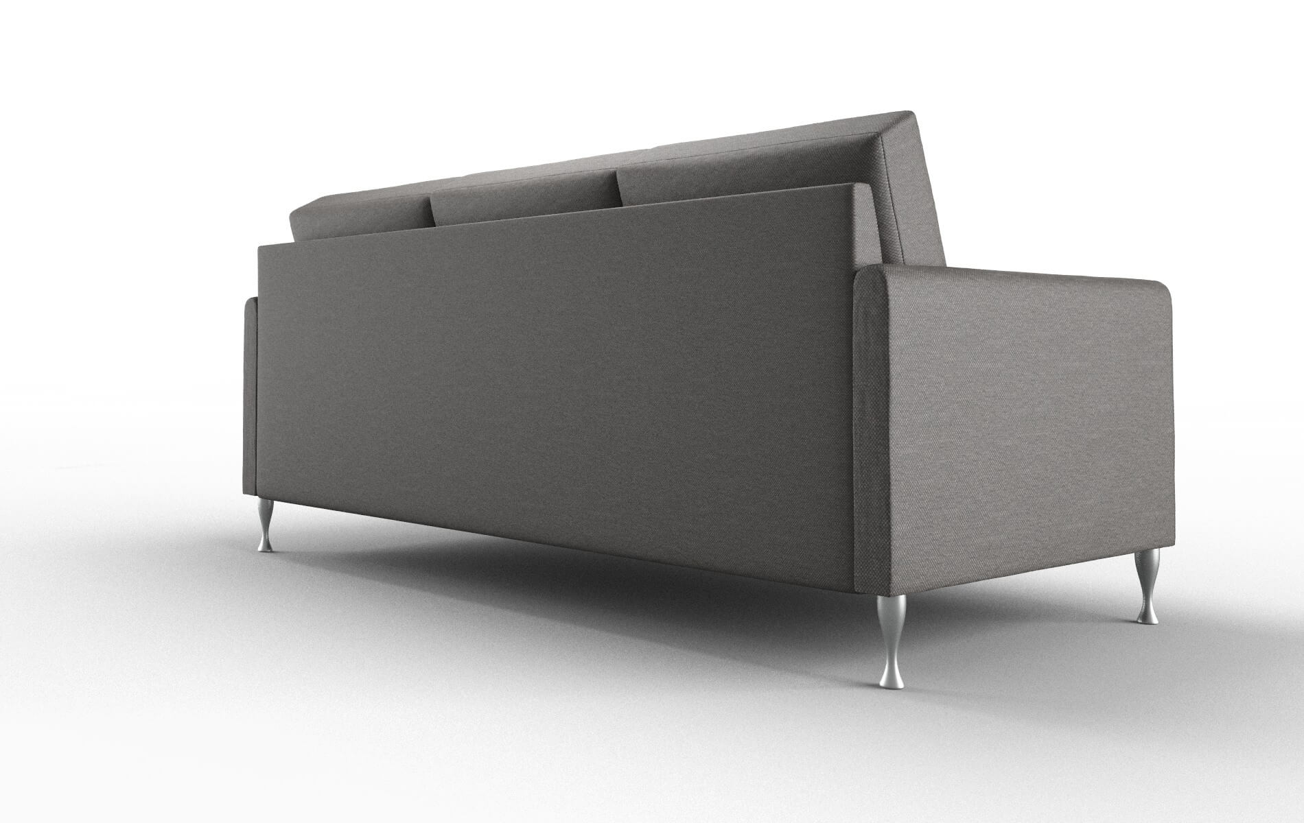 Eureka Oscar Grey Sofa metal legs 5
